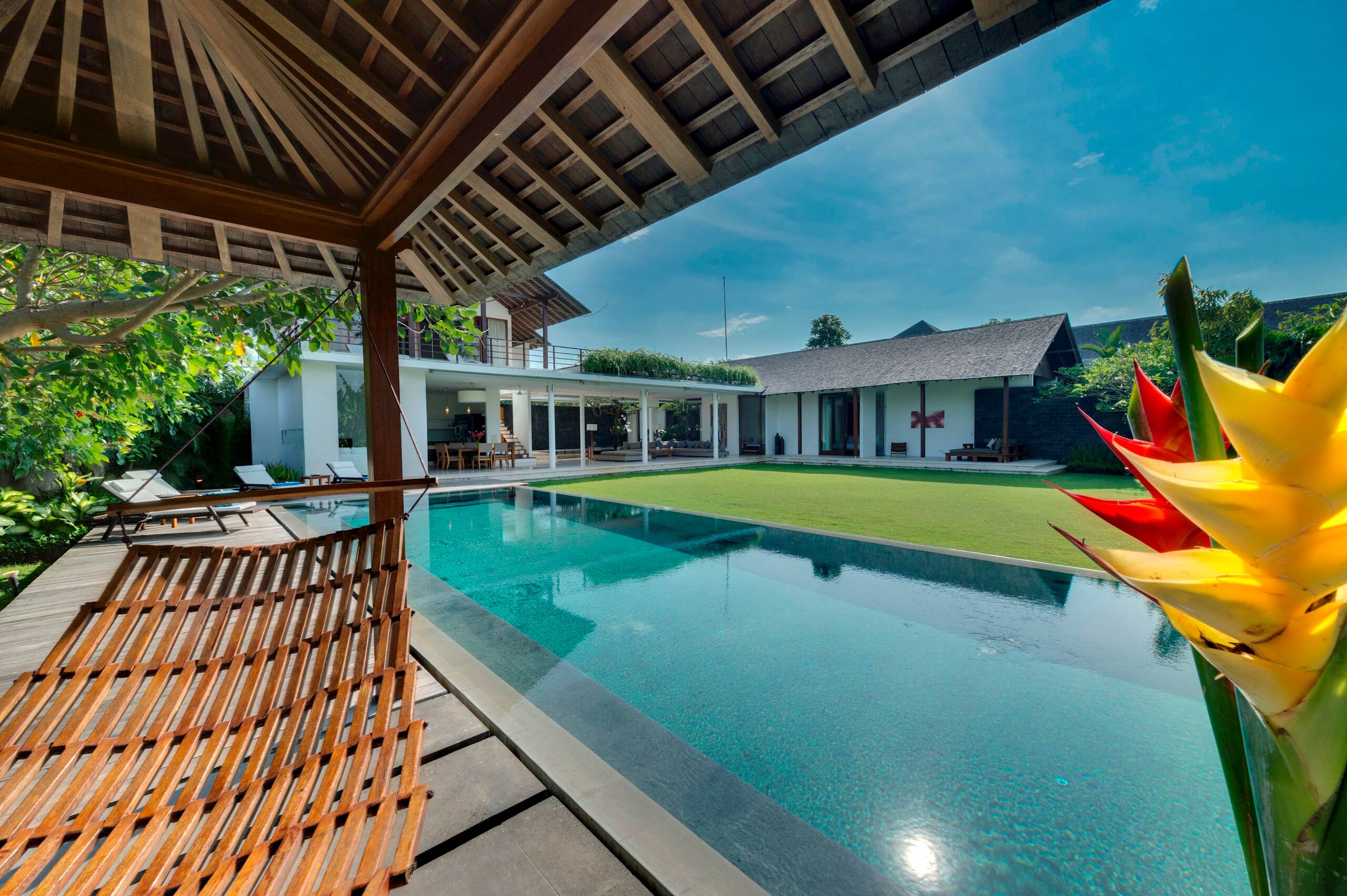 Balinese 3BR Villa in Canggu w/ 2 Pools & Yoga 14