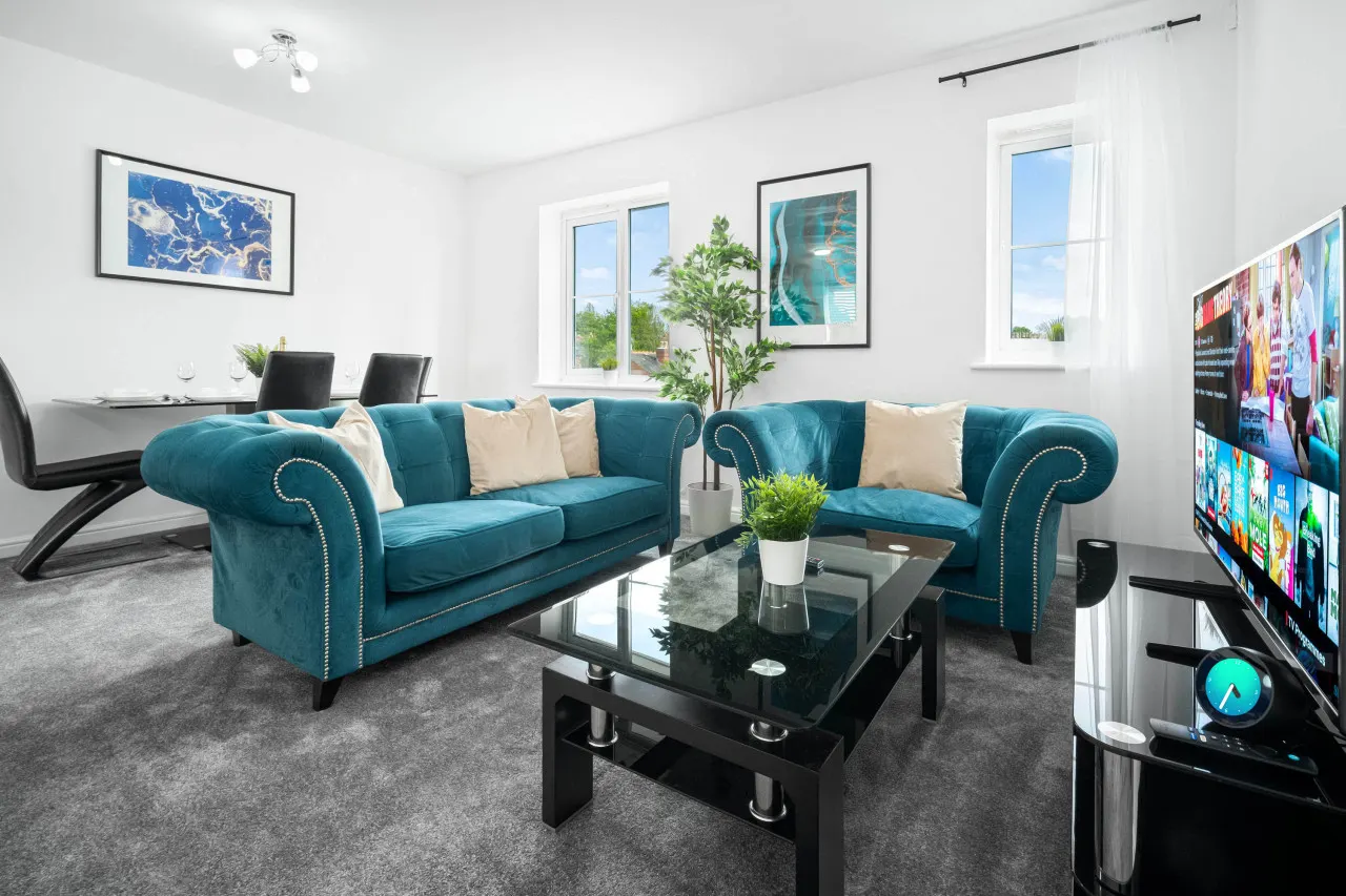 Stylish 2 Bedroom Apartment - Parking - Smart TV - WIFI 4
