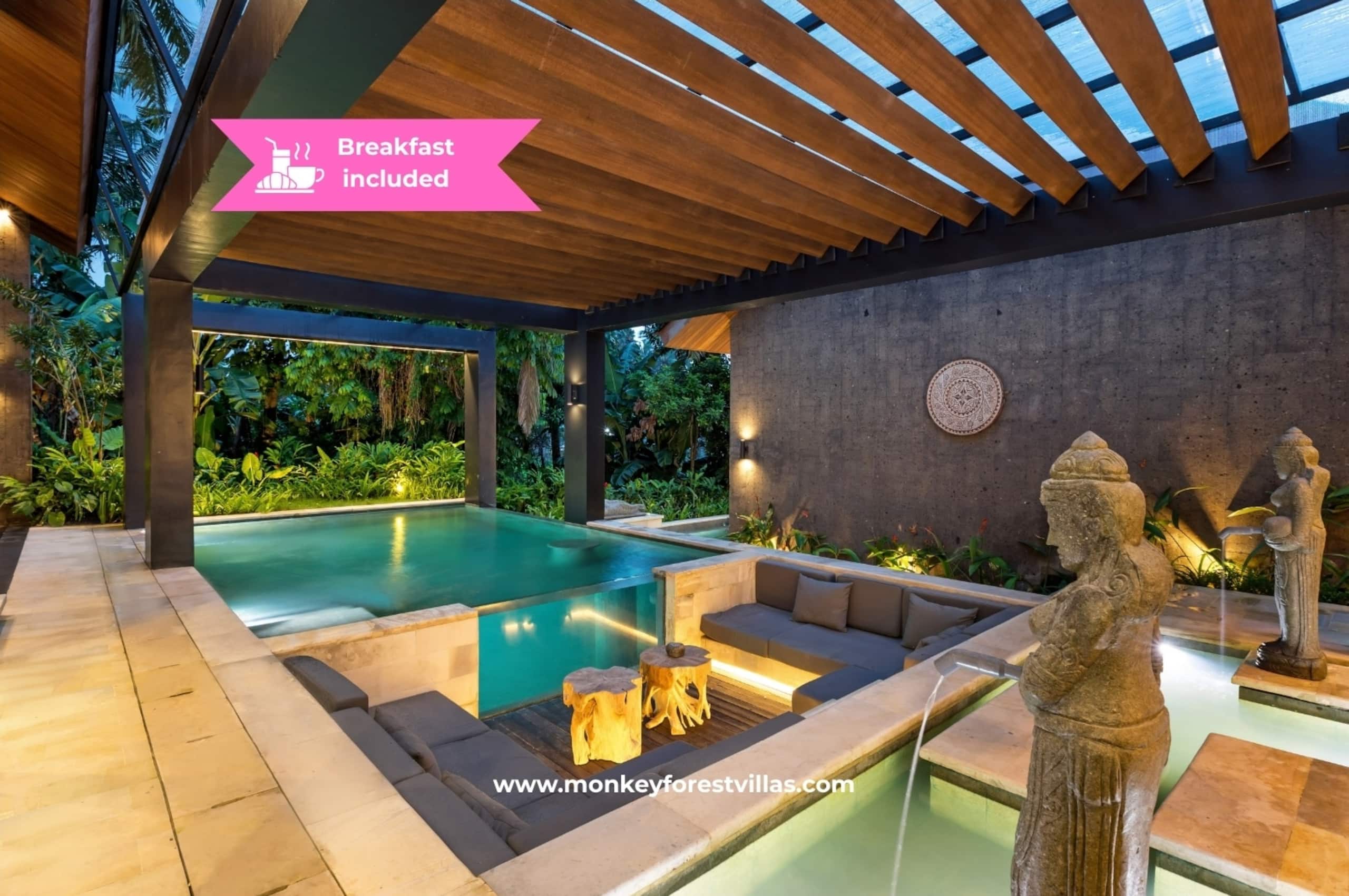 4BD Villa Coconut: pool, sauna, spa, gym, yoga