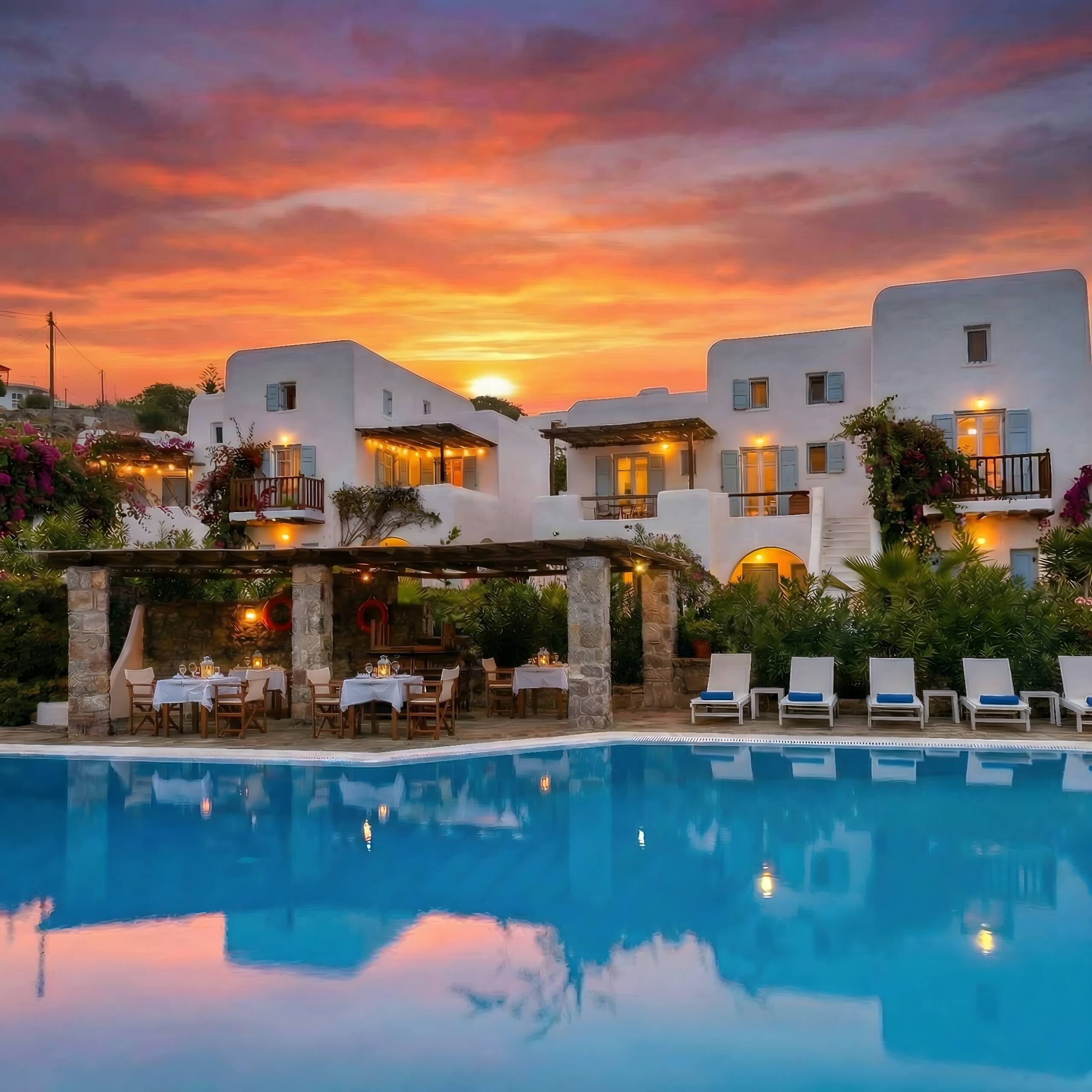 Mykonos Ornos Pleiades Villa with Pool 12