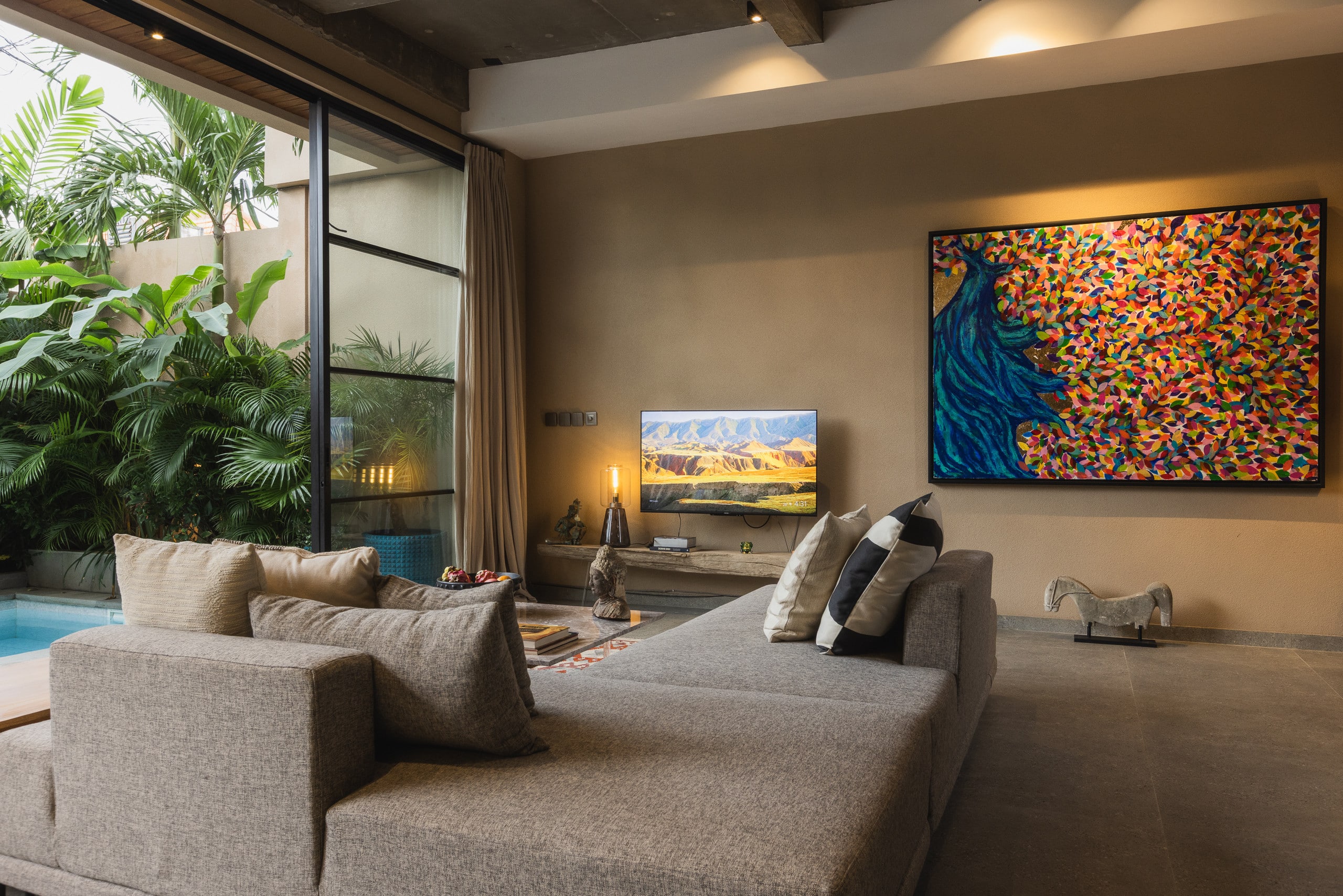 Central Seminyak-1BR DUNE Design Villa privet pool 11