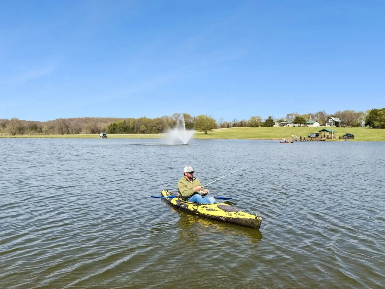 Circle C Cabin Pond Trails Fire Pit Kayaks 12