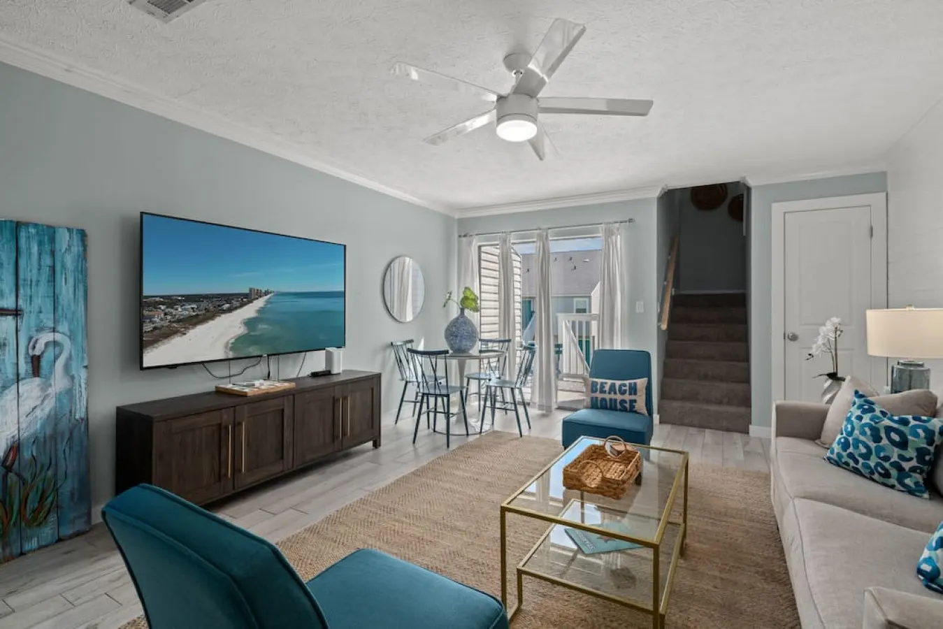 Gone Coastal ~ Private Pool + Lake Views, Near PCB Beach 17