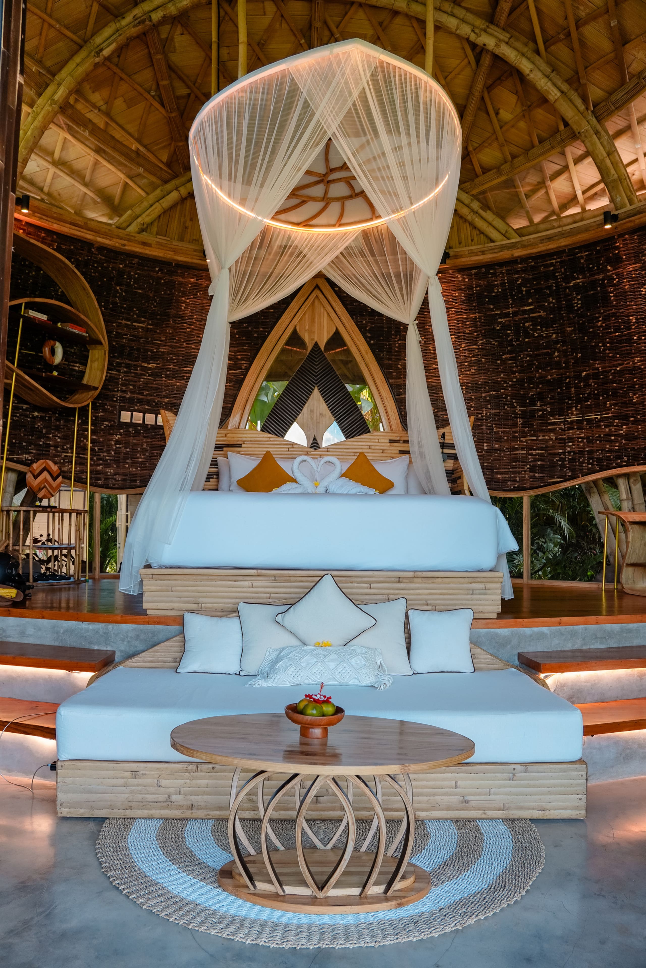 Vishala Bali | Panoramic Bamboo House in Sidemen 15
