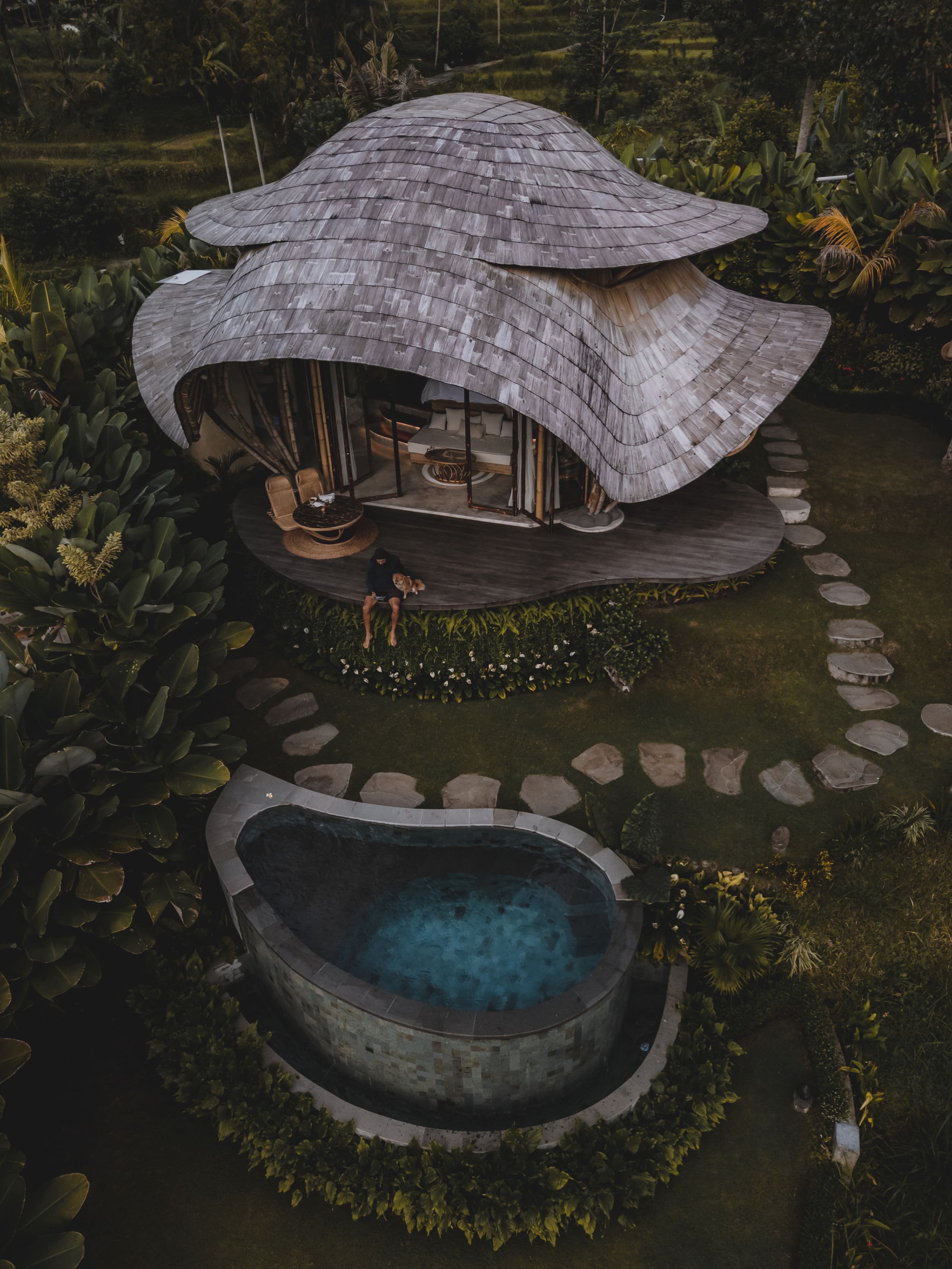 Vishala Bali | Panoramic Bamboo House in Sidemen 36