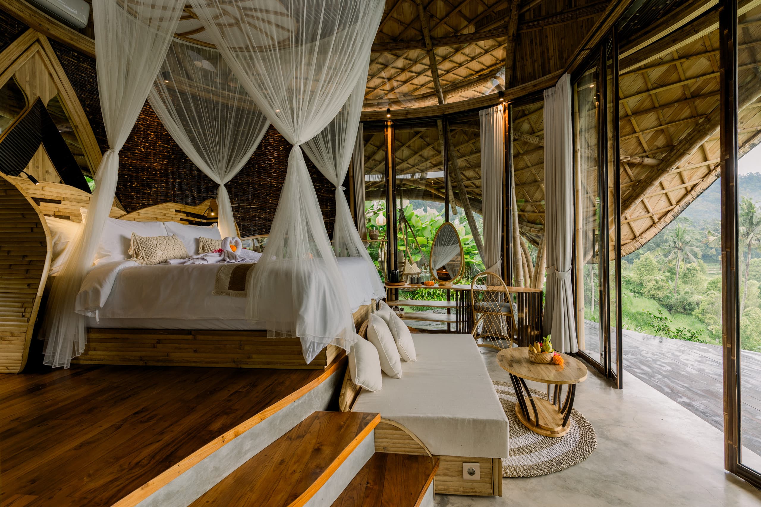 Vishala Bali | Panoramic Bamboo House in Sidemen — photo 4