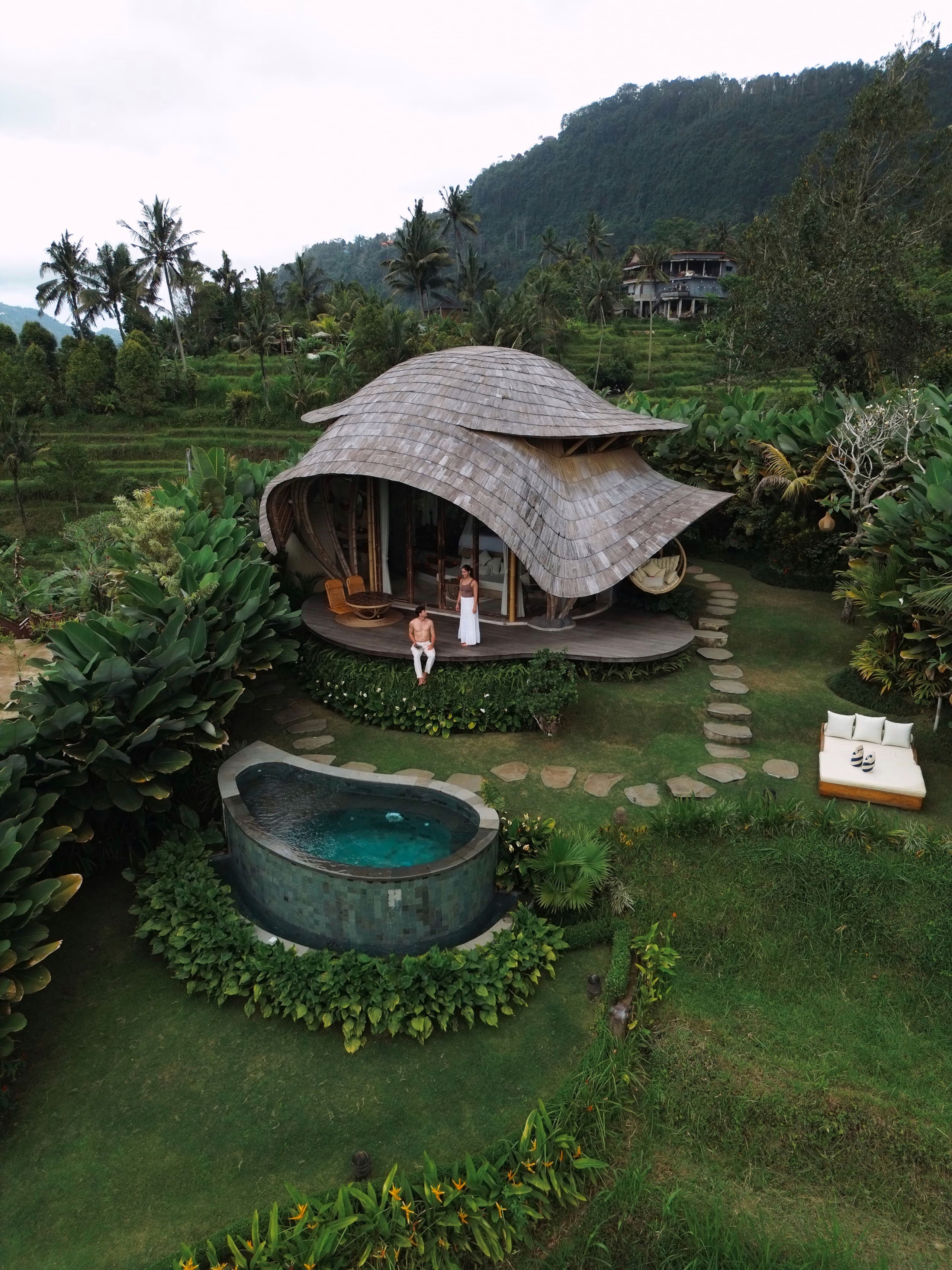 Vishala Bali | Panoramic Bamboo House in Sidemen 33