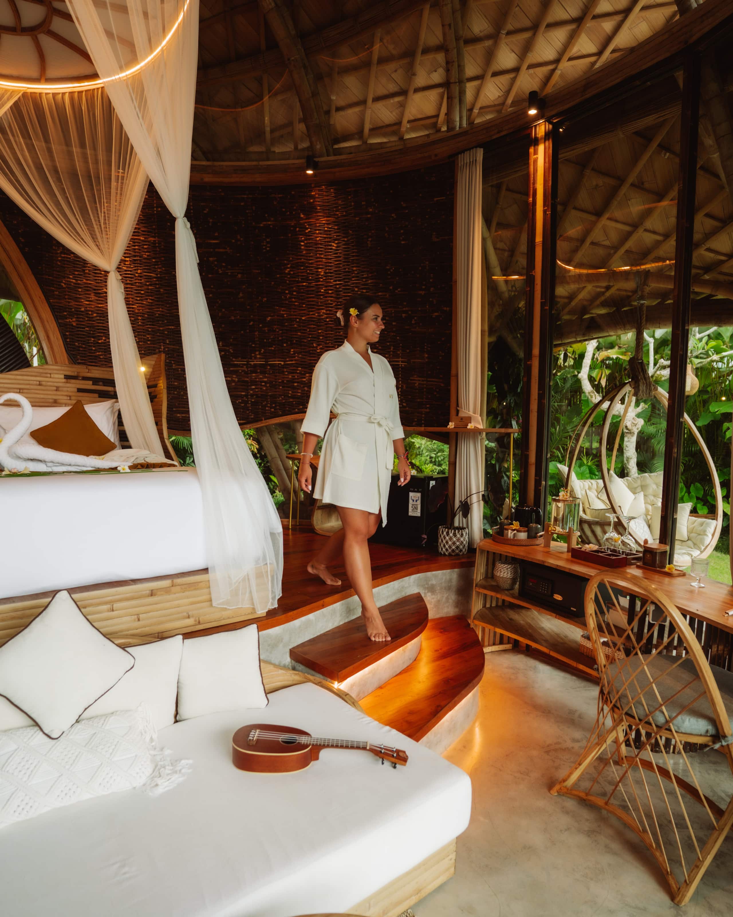 Vishala Bali | Panoramic Bamboo House in Sidemen 17