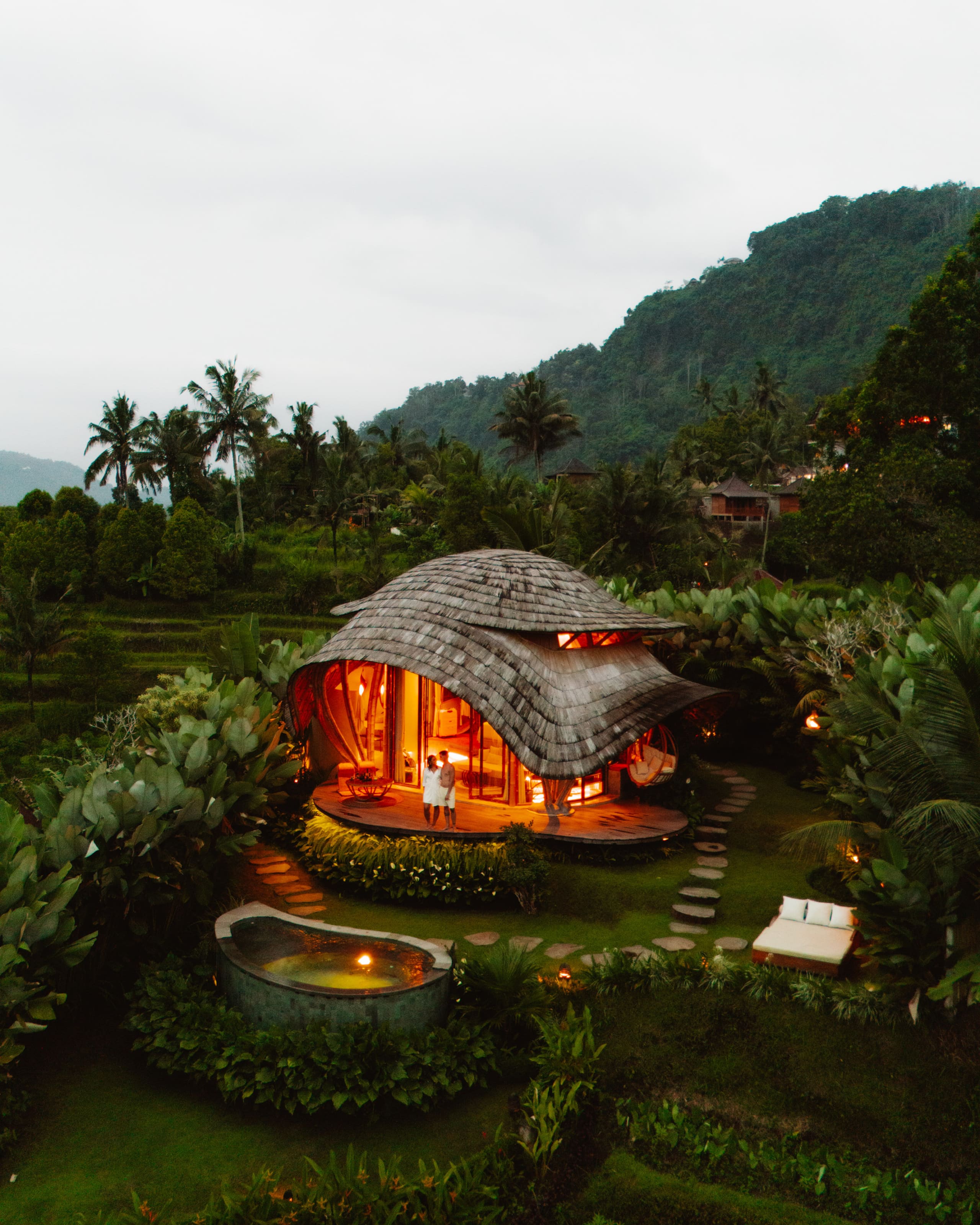 Vishala Bali | Panoramic Bamboo House in Sidemen 39