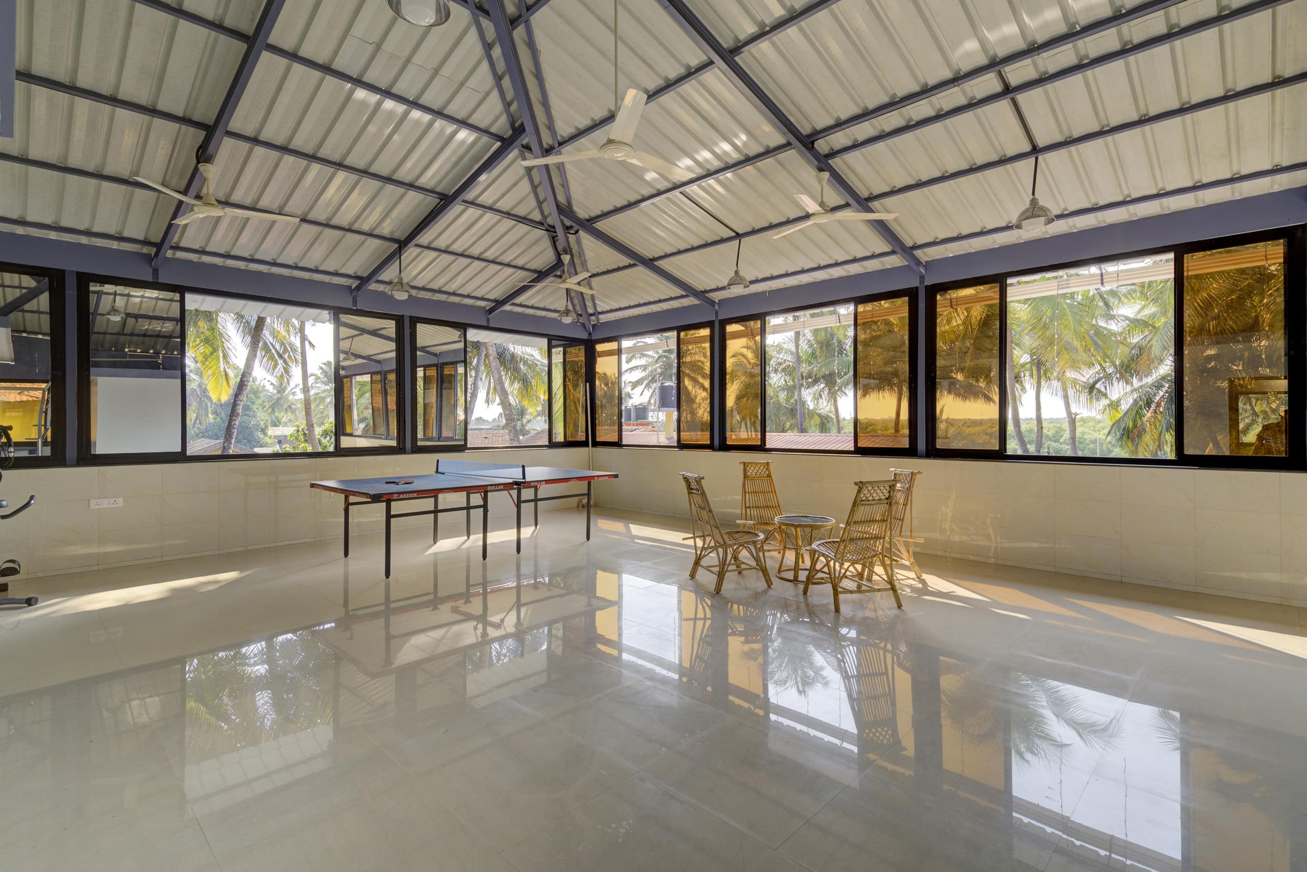 102 | Cozy 1bhk apt in Ambelim | 50m walk to river 13