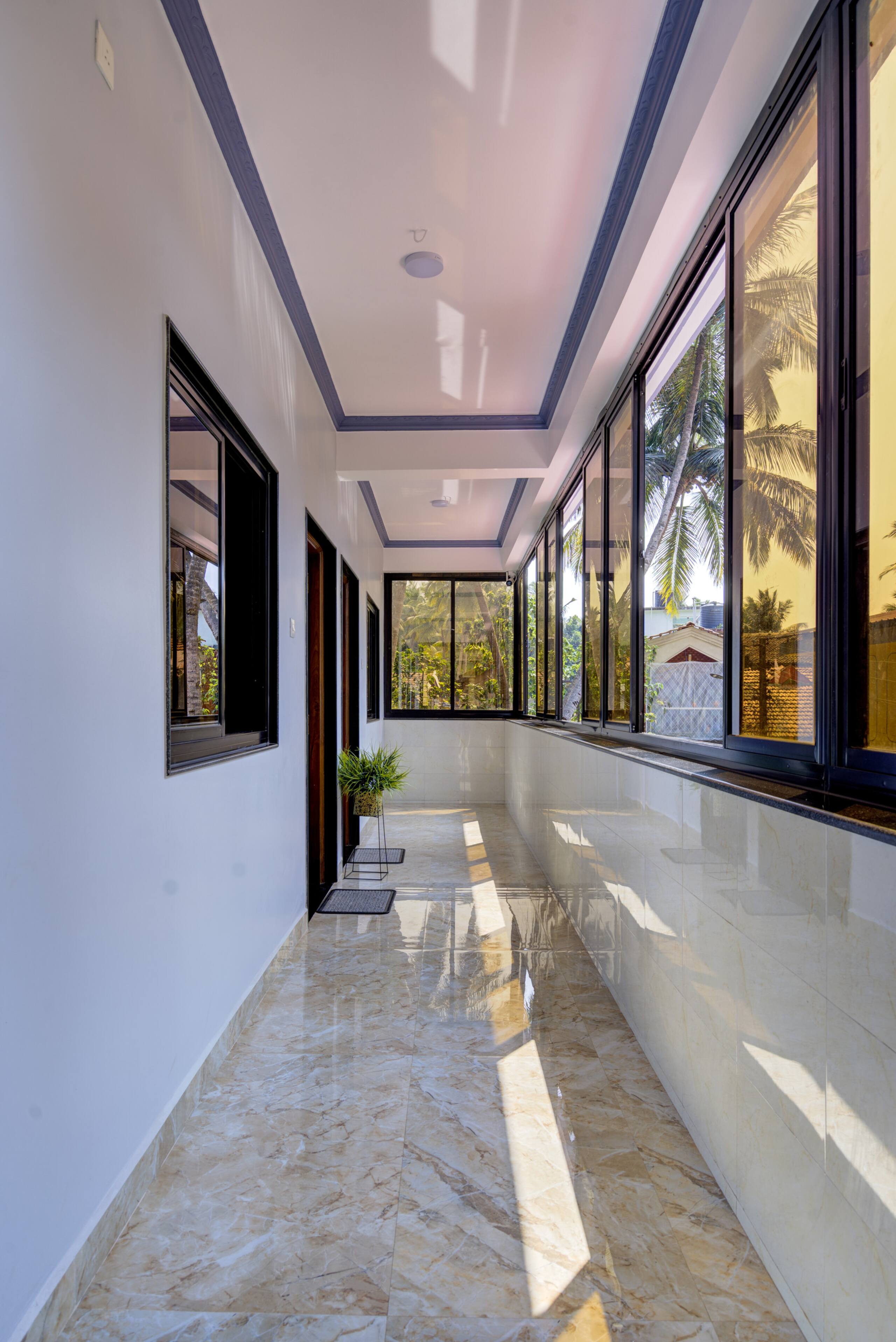 102 | Cozy 1bhk apt in Ambelim | 50m walk to river 22