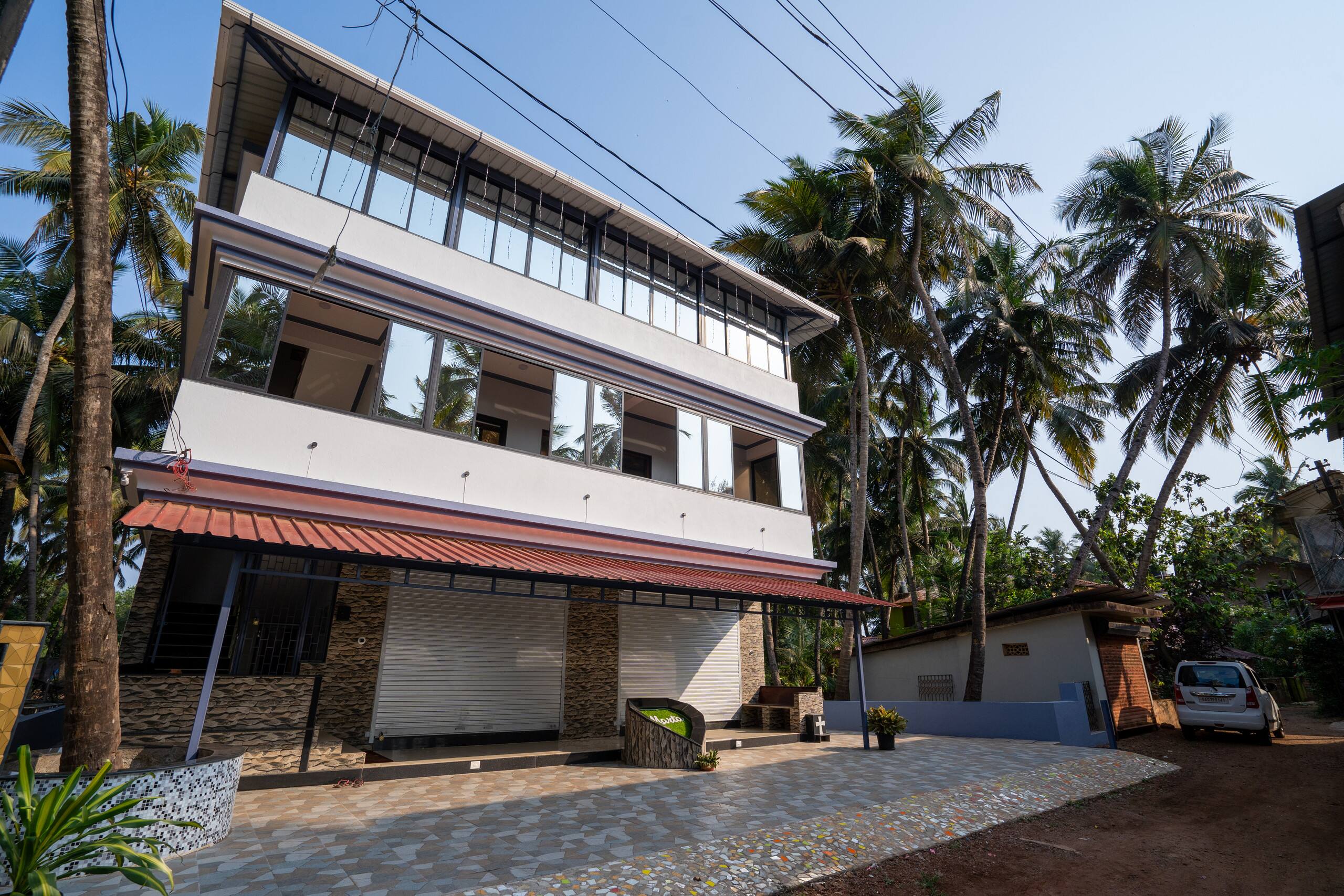 102 | Cozy 1bhk apt in Ambelim | 50m walk to river 20