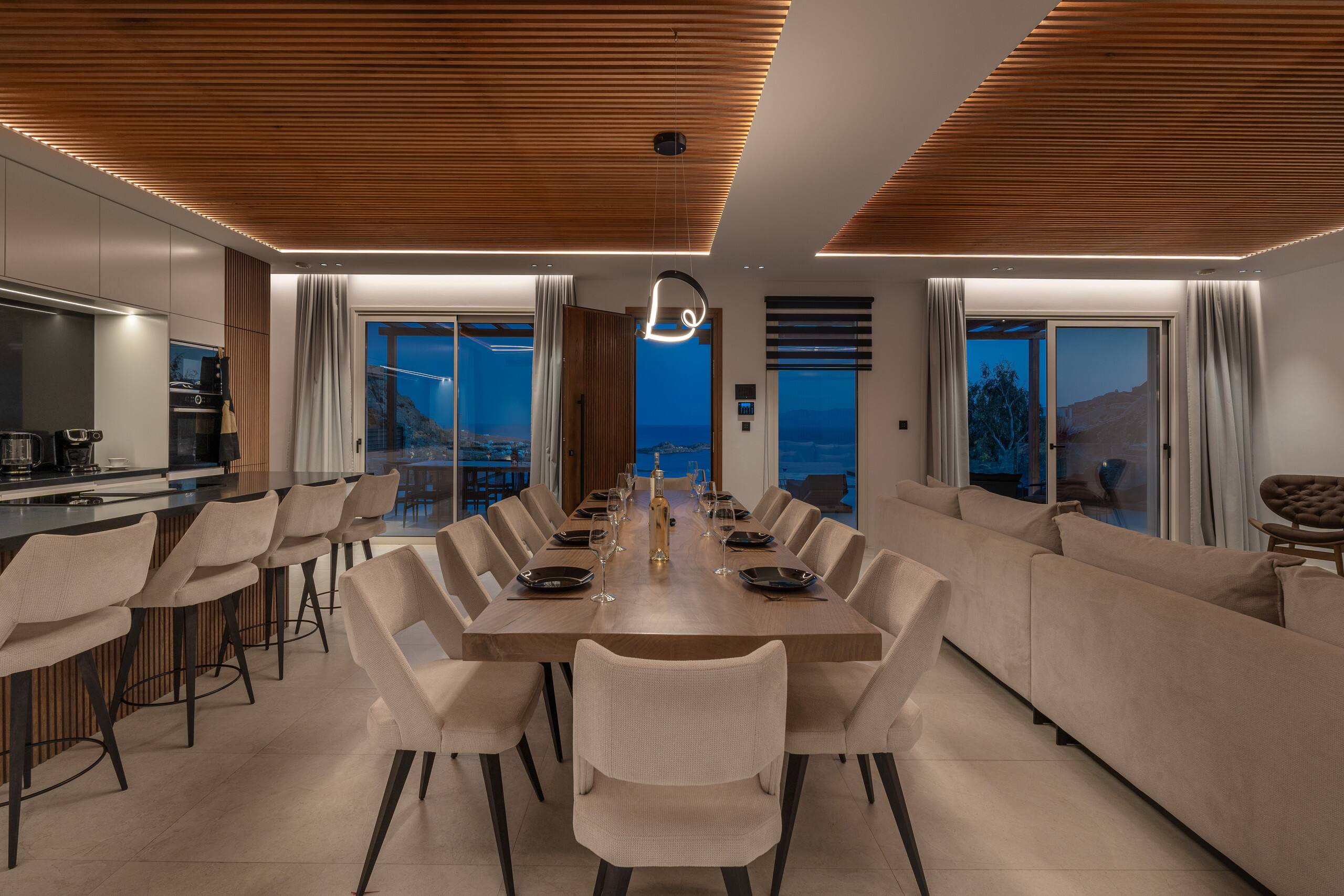 Elit Villa Psarou | Heated Pool & Jacuzzi 27