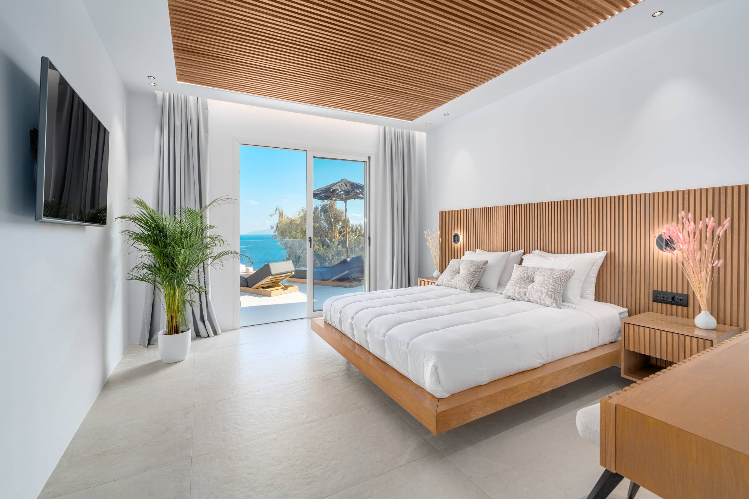 Elit Villa Psarou | Heated Pool & Jacuzzi 20