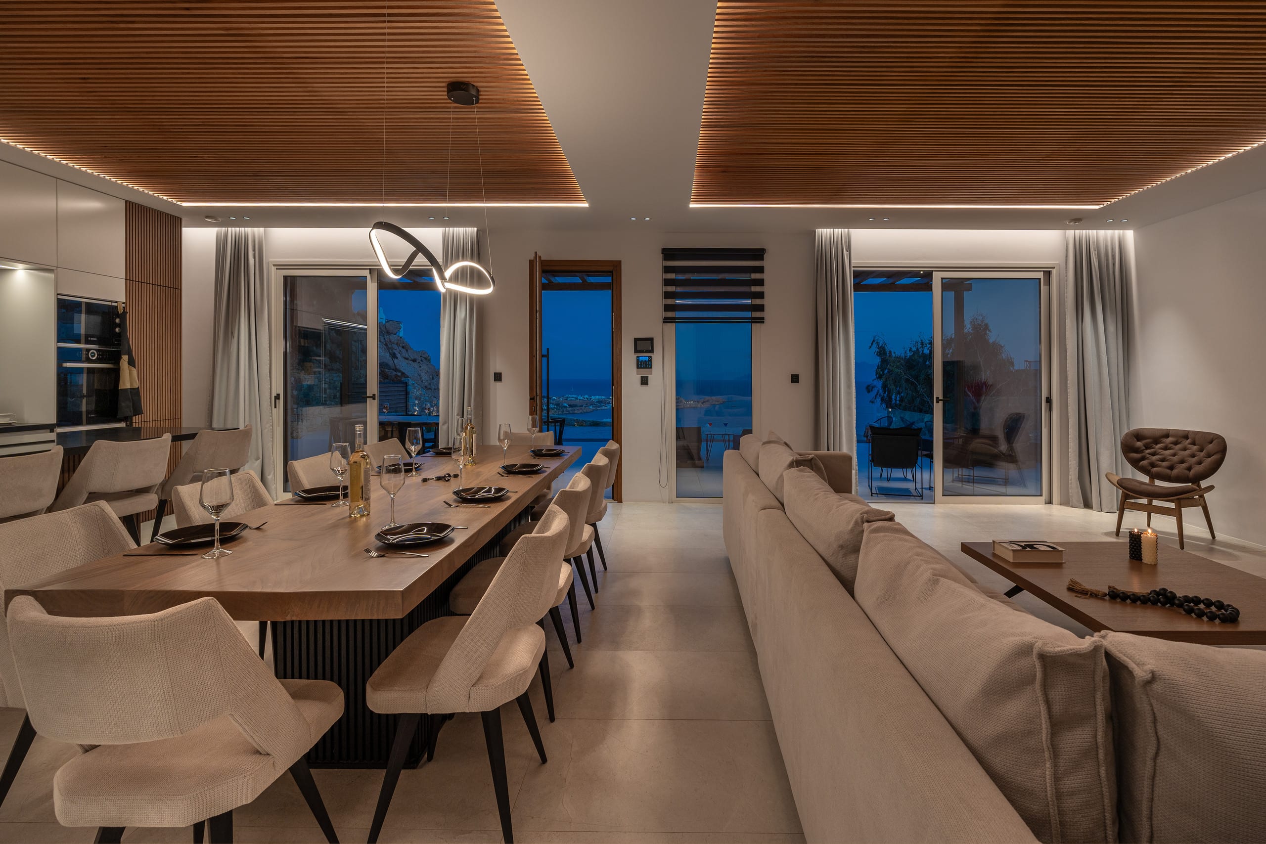 Elit Villa Psarou | Heated Pool & Jacuzzi 29