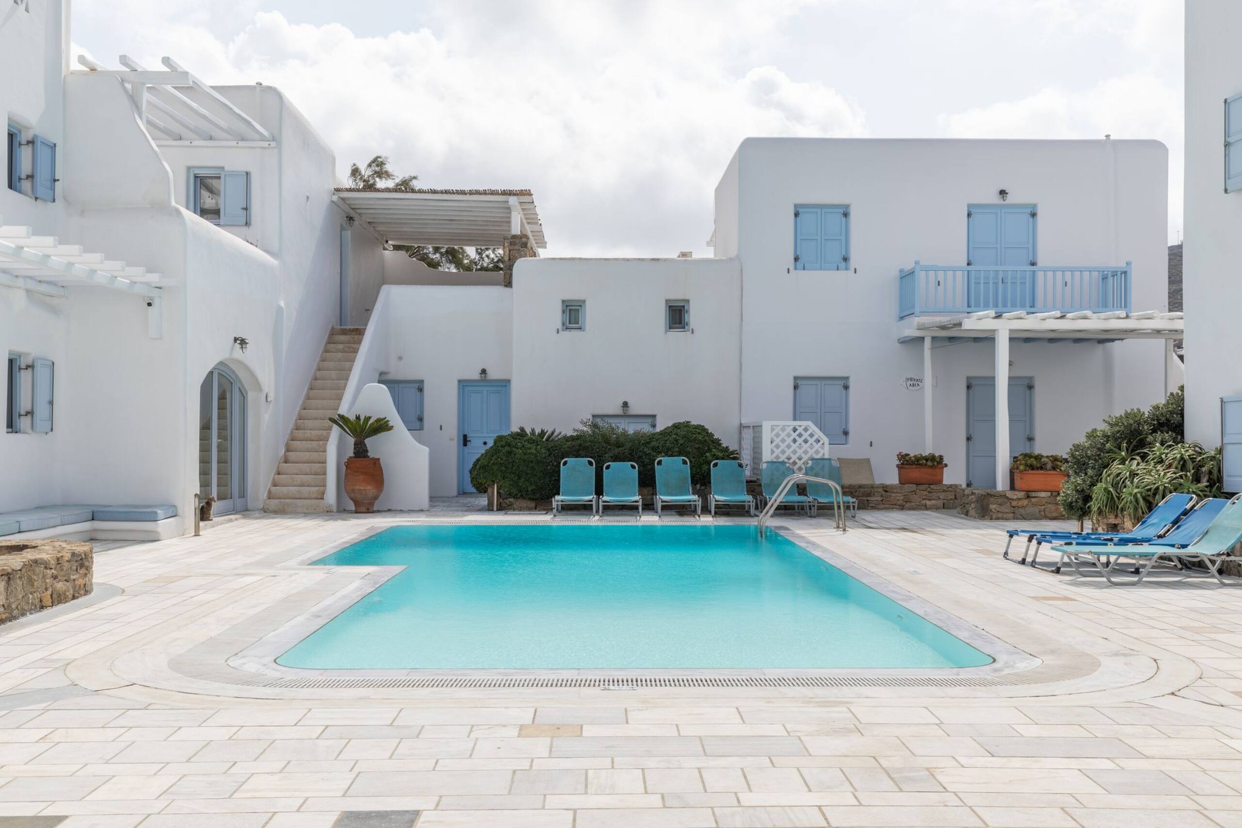 Dahlia Mykonean Suite 1 min. walk to Ornos  beach 7