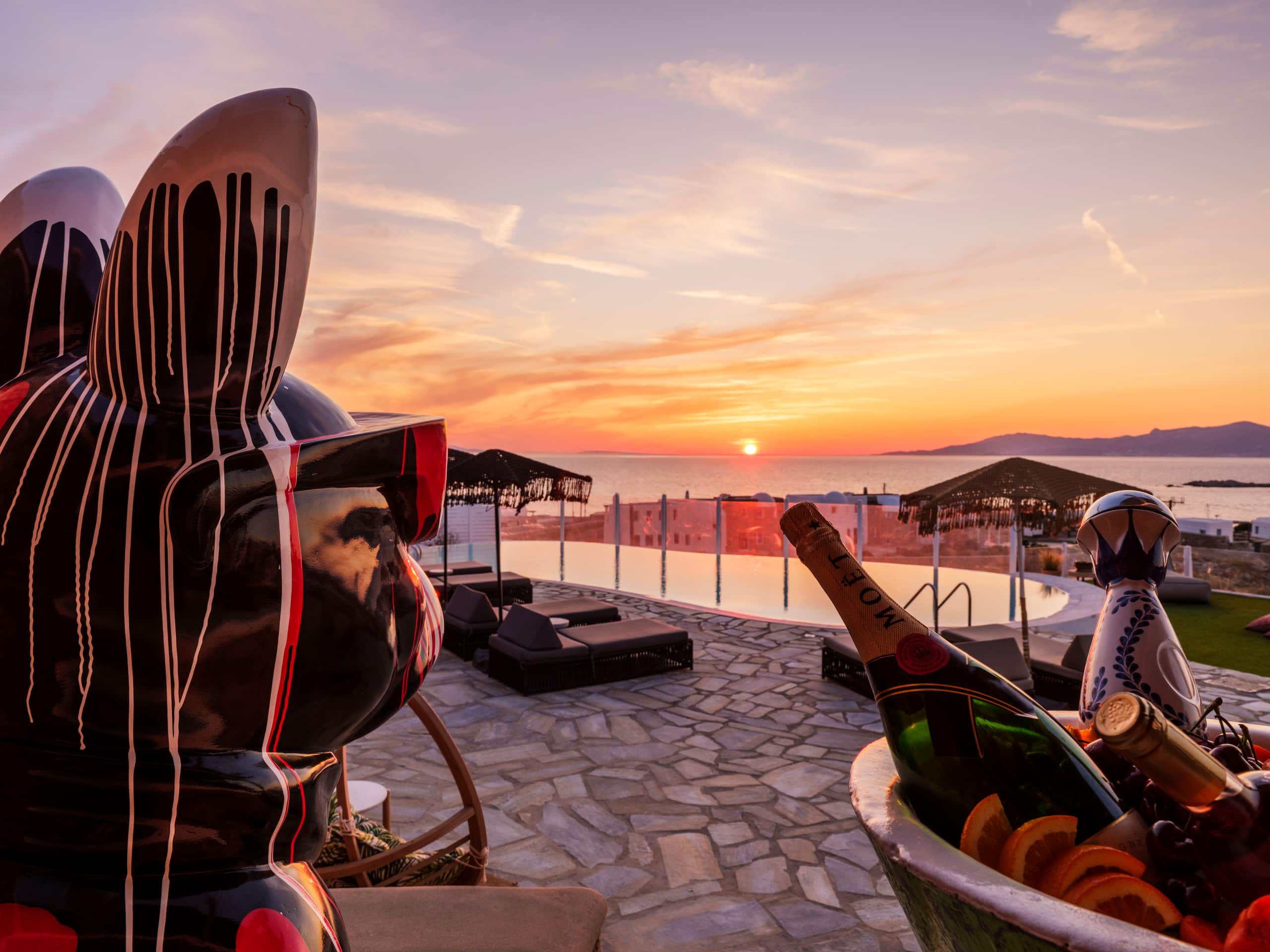 Cosset Villa Mykonos Pool & Sunset | One Villas 6