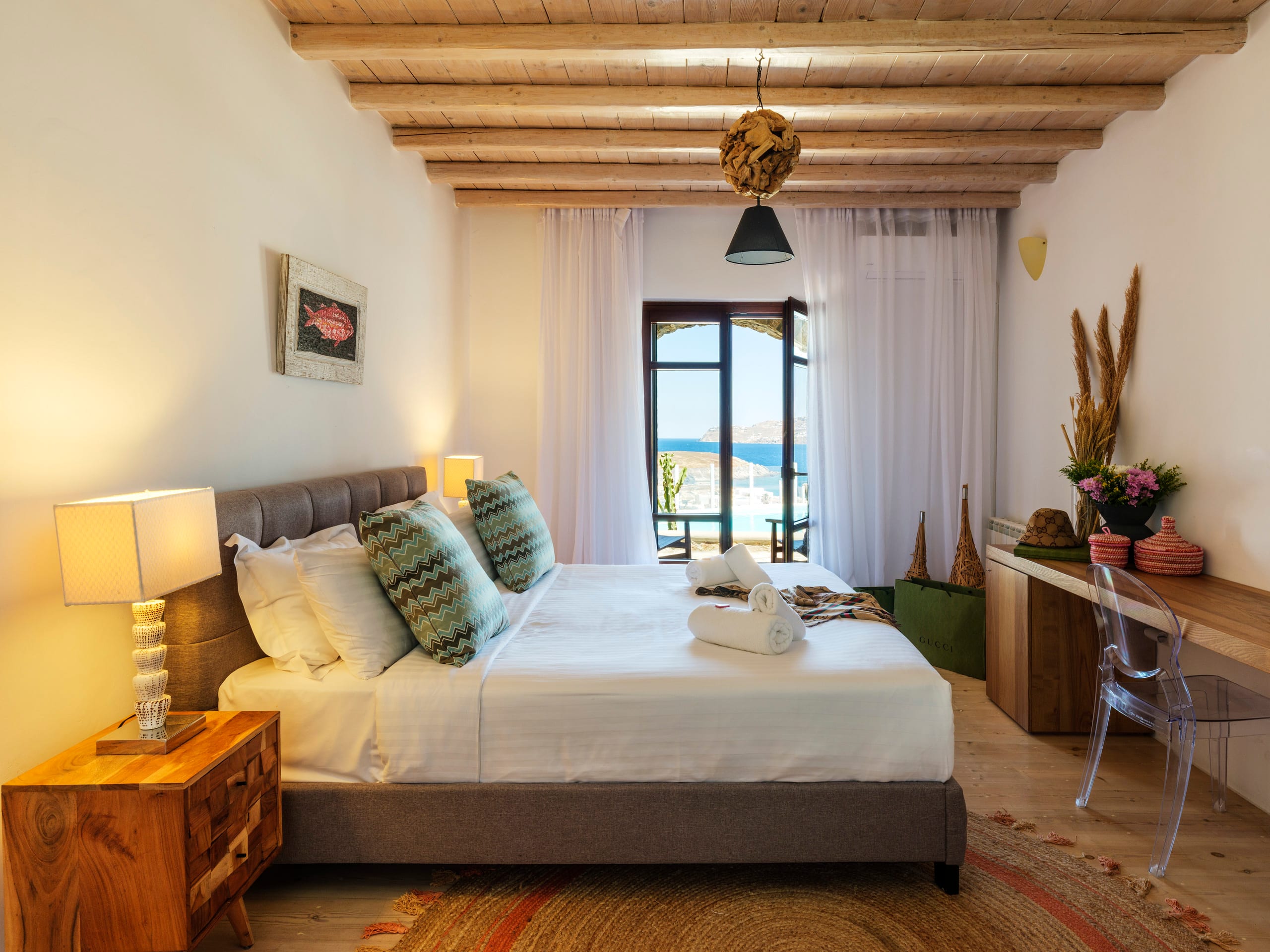 Cosset Villa Mykonos Pool & Sunset | One Villas 35