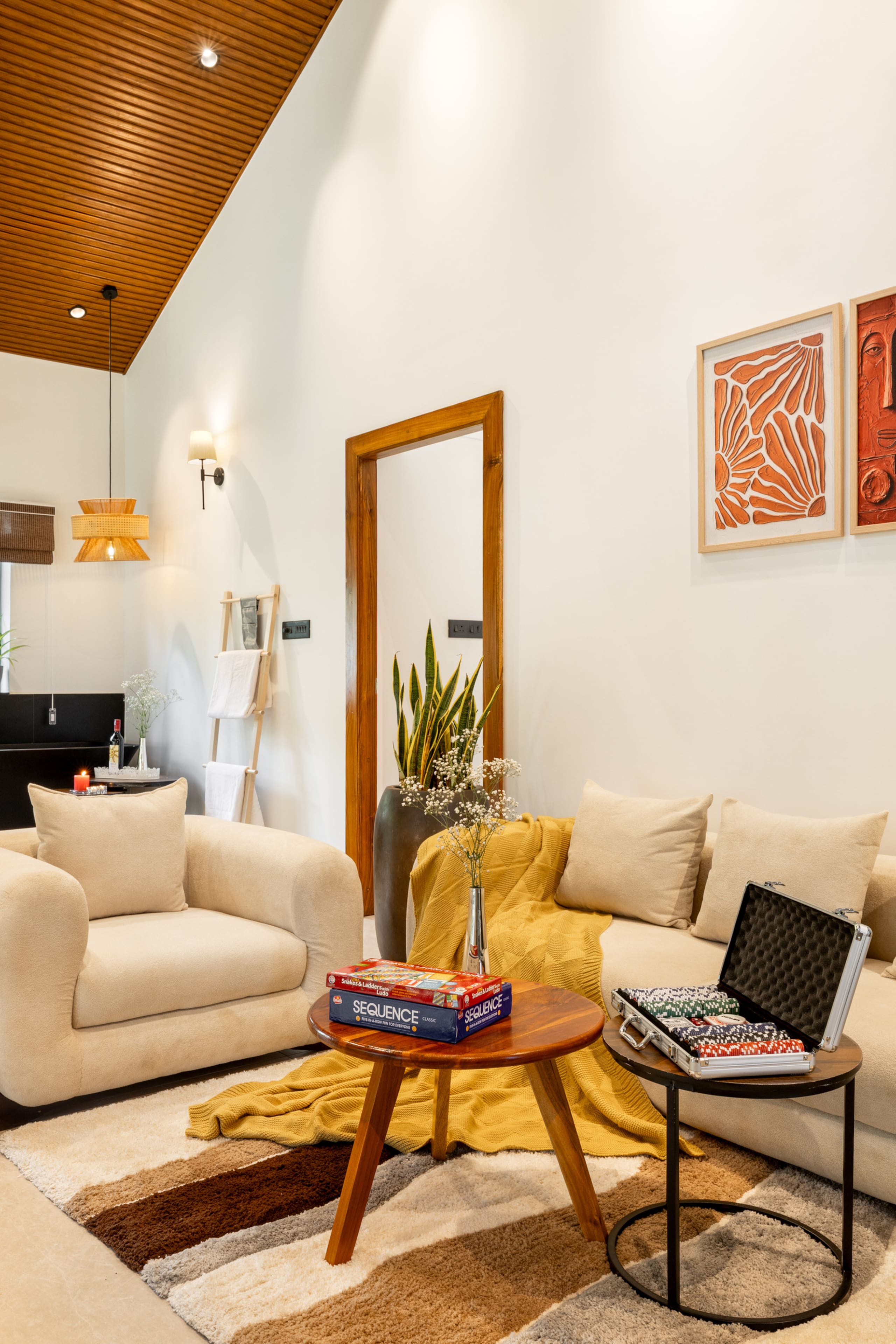 ULU 3BR Pool Villa Snooker 3 min walk Anjuna Beach 6