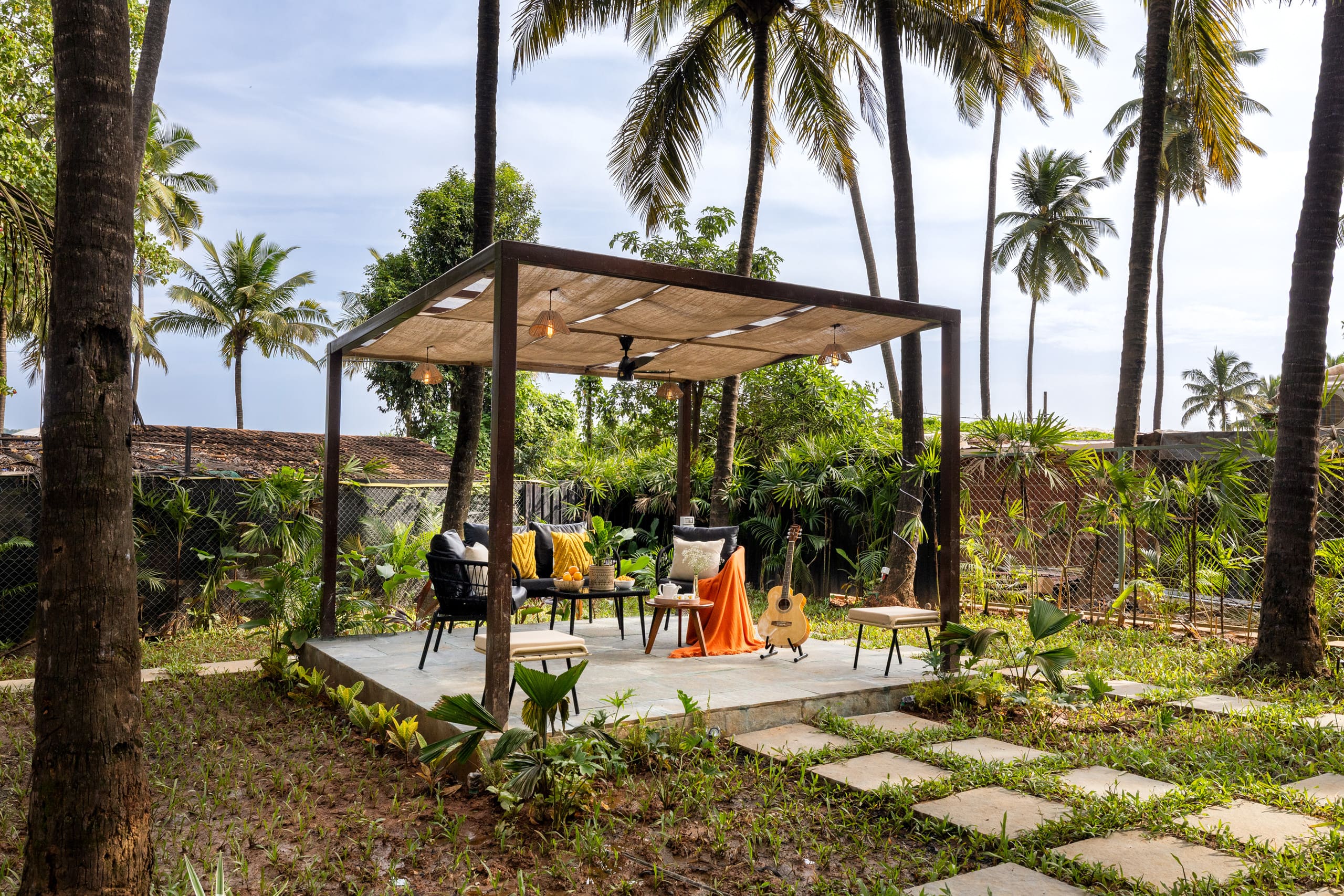 ULU 3BR Pool Villa Snooker 3 min walk Anjuna Beach 5
