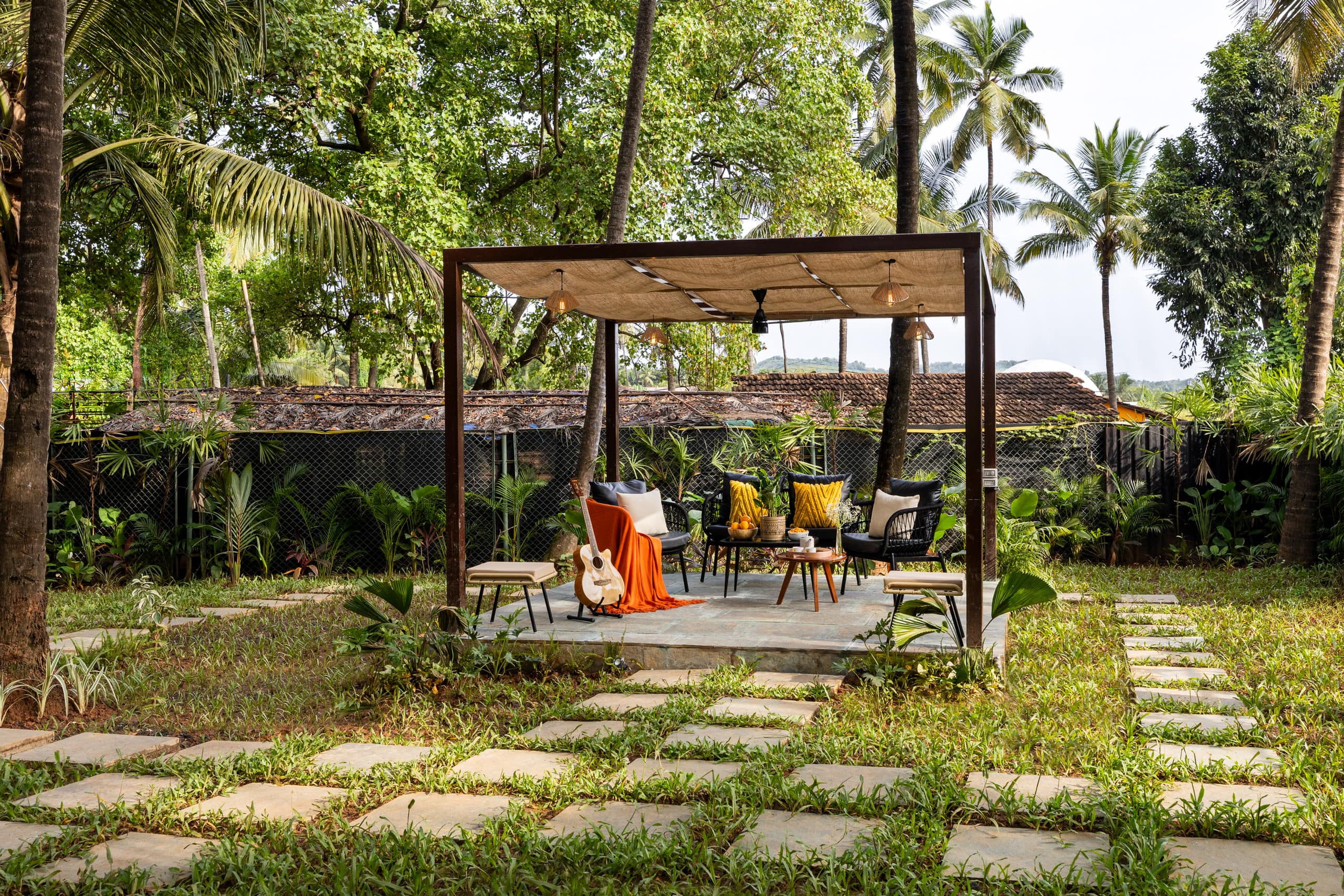 ULU 3BR Pool Villa Snooker 3 min walk Anjuna Beach 35