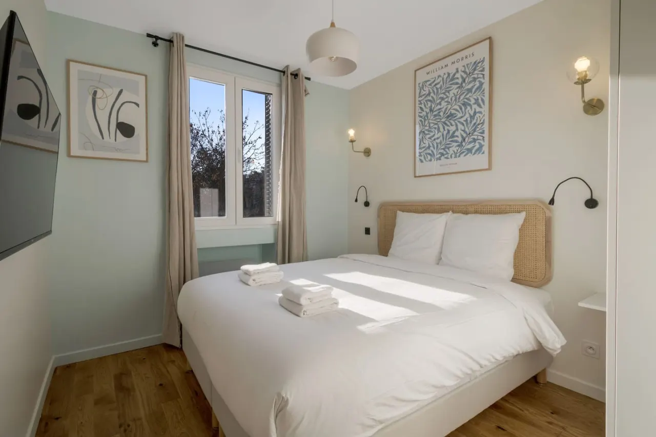 21.Appart 4Pers#1 Bedroom #Père Lachaise #Nation 5