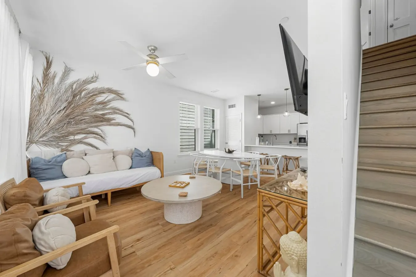 Beach Cabana ~ Walk to Beach~ Sleeps 10 ~ 3BR/3BA