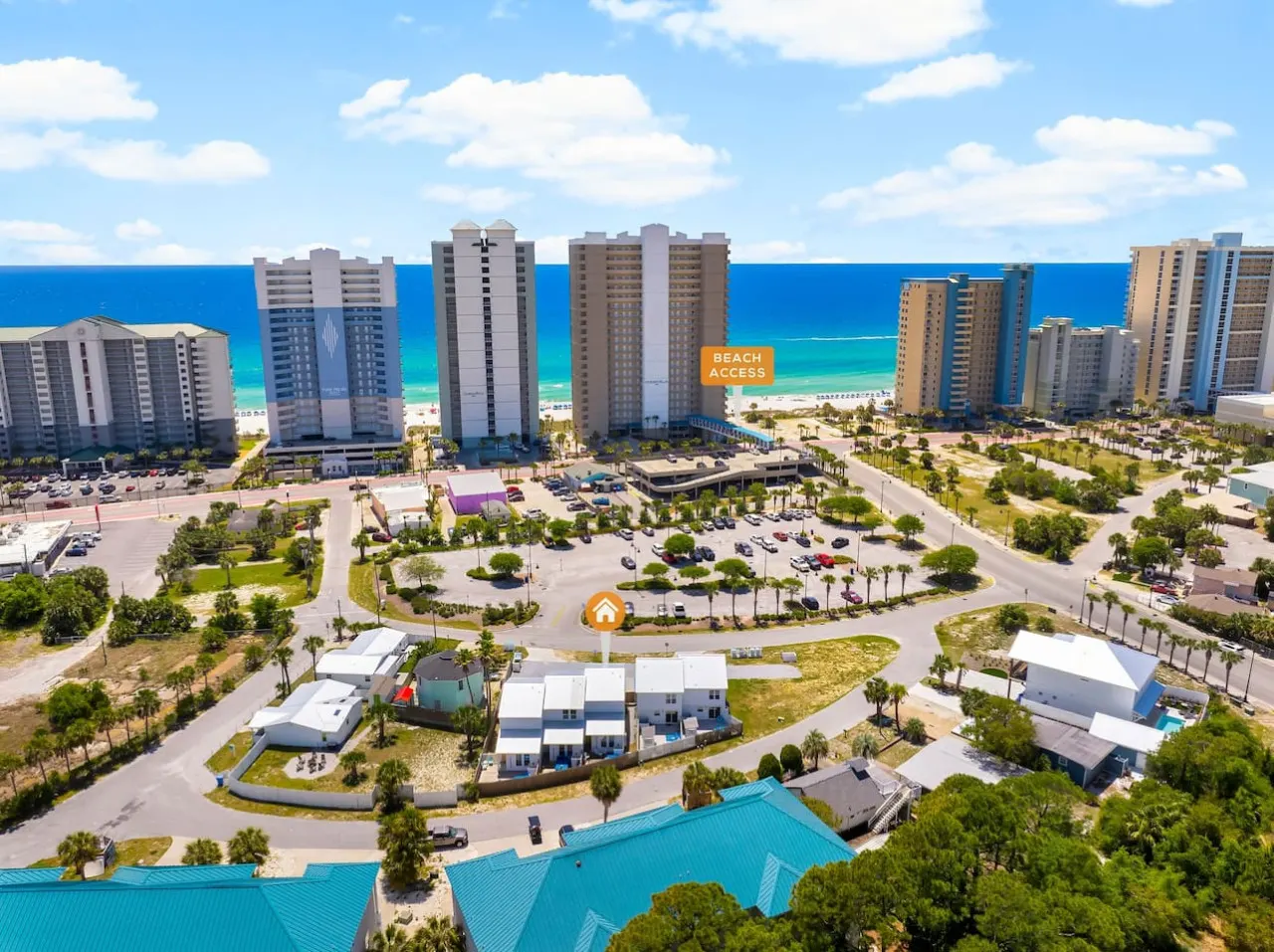 Beach Cabana ~ Walk to Beach~ Sleeps 10 ~ 3BR/3BA 3