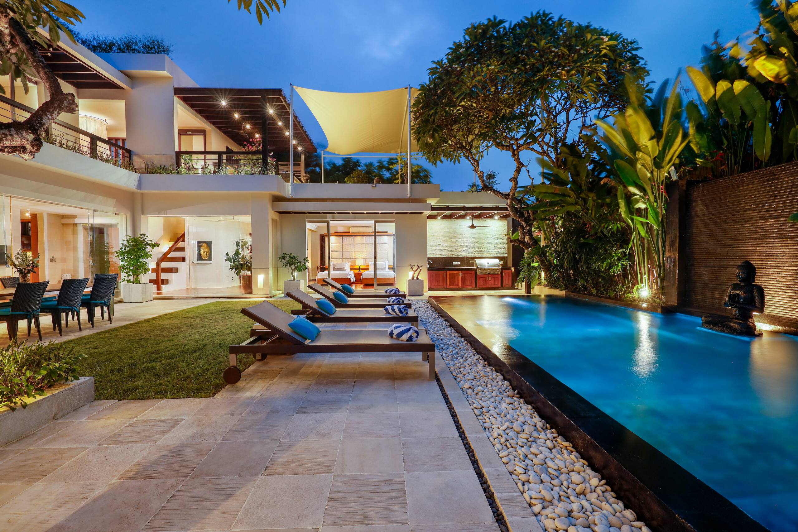 Quiet 3BR Pool Villa, Near Beach w/ Full Staff — photo 2