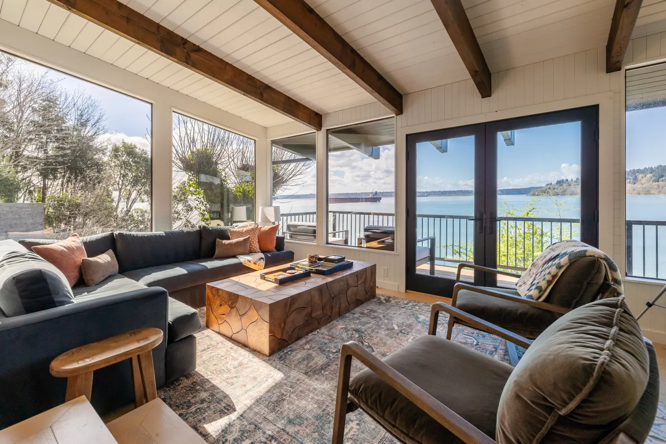 Manzanita Beach House | 75ft Waterfront Views, Beach Access & Fire Pit