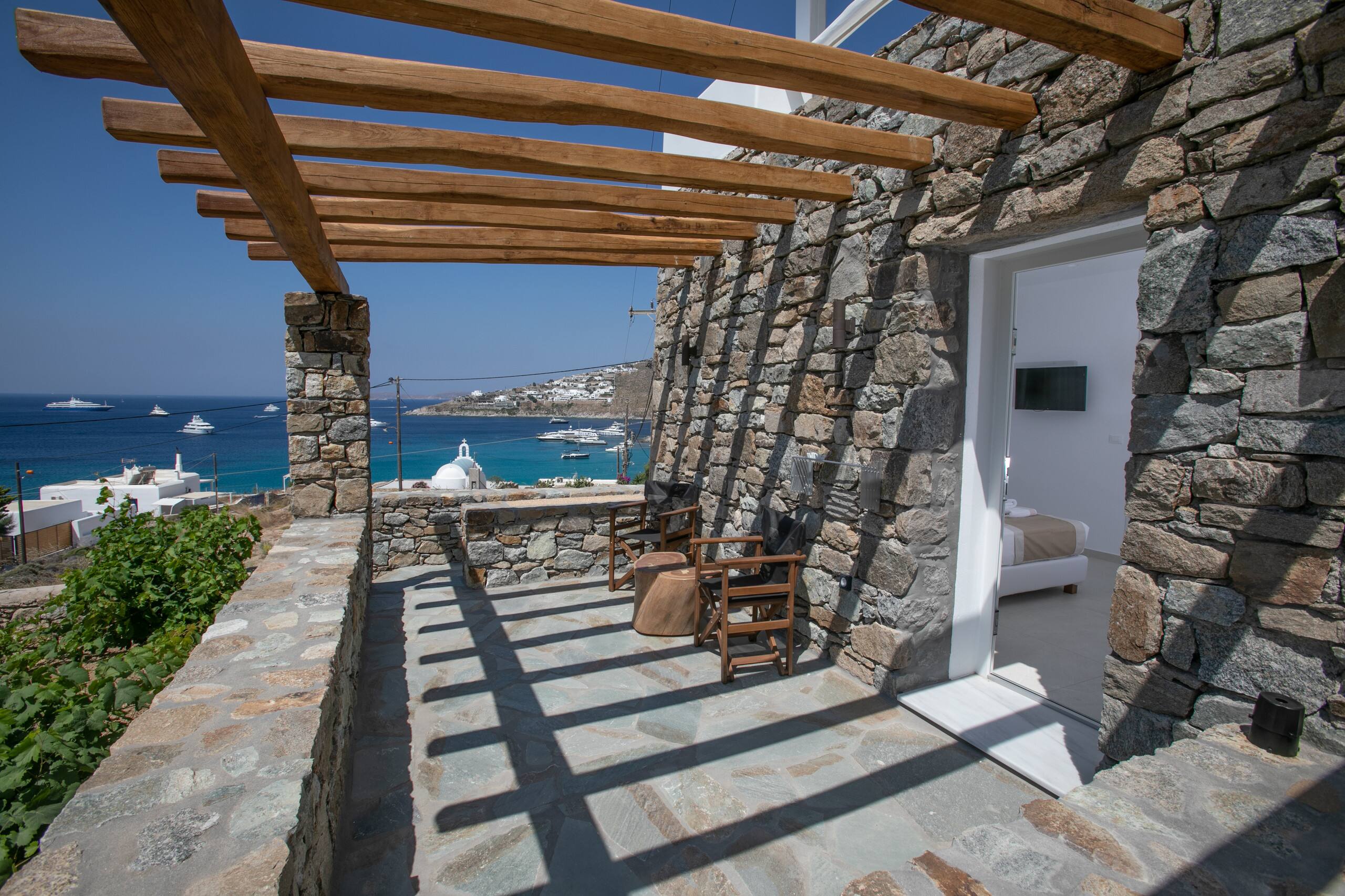 Seethroughmykonos\nStandard Room With Sea view — photo 2