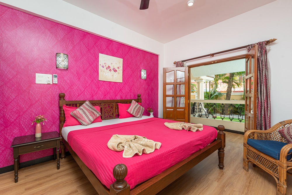 Top-Rated 1BHK w/ Pvt Kitchen & Hall at Calangute 11