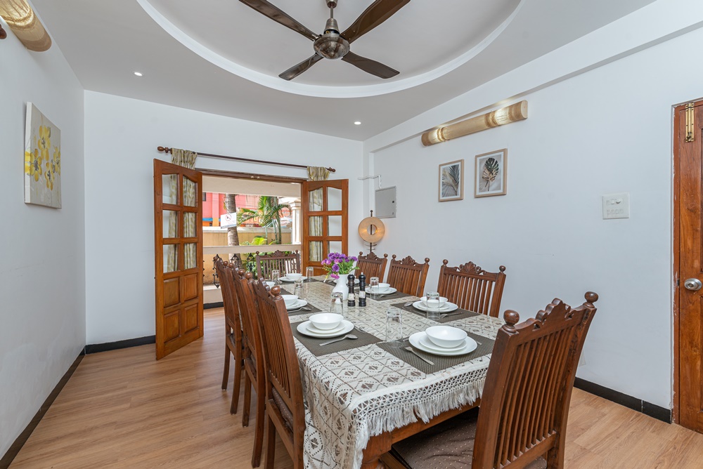 Top-Rated 1BHK w/ Pvt Kitchen & Hall at Calangute 16