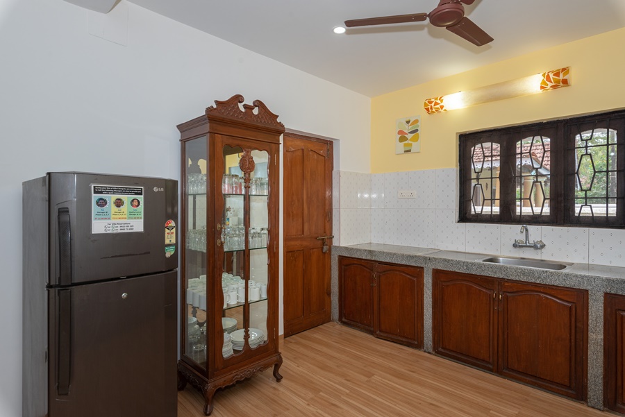 Top-Rated 1BHK w/ Pvt Kitchen & Hall at Calangute 18