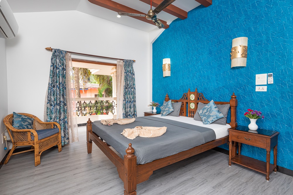 Top-Rated 1BHK w/ Pvt Kitchen & Hall at Calangute 20