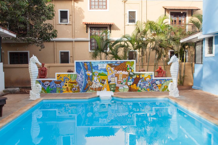 Top-Rated 1BHK w/ Pvt Kitchen & Hall at Calangute 7