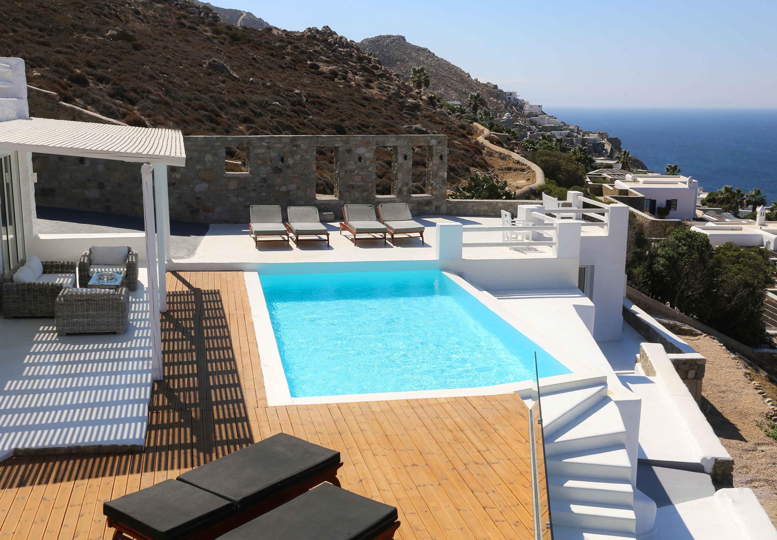 Villa with Private Pool in Mykonos, Elia beach — foto 2