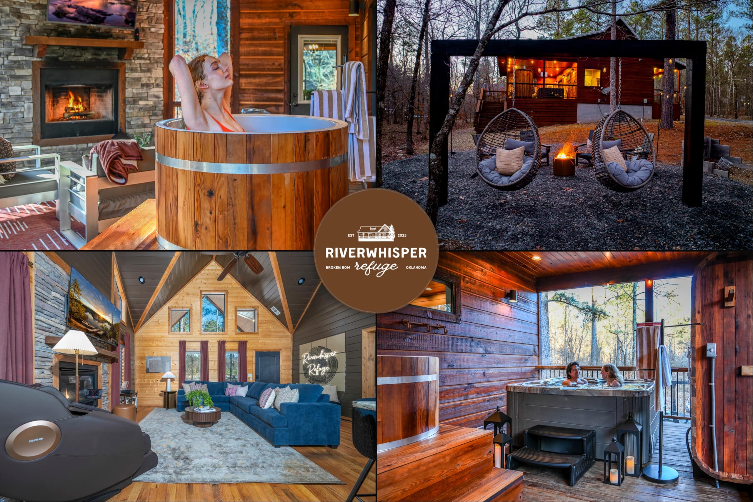 Creekfront Luxury (Sauna/Cold Plunge/Hot Tub/EV)