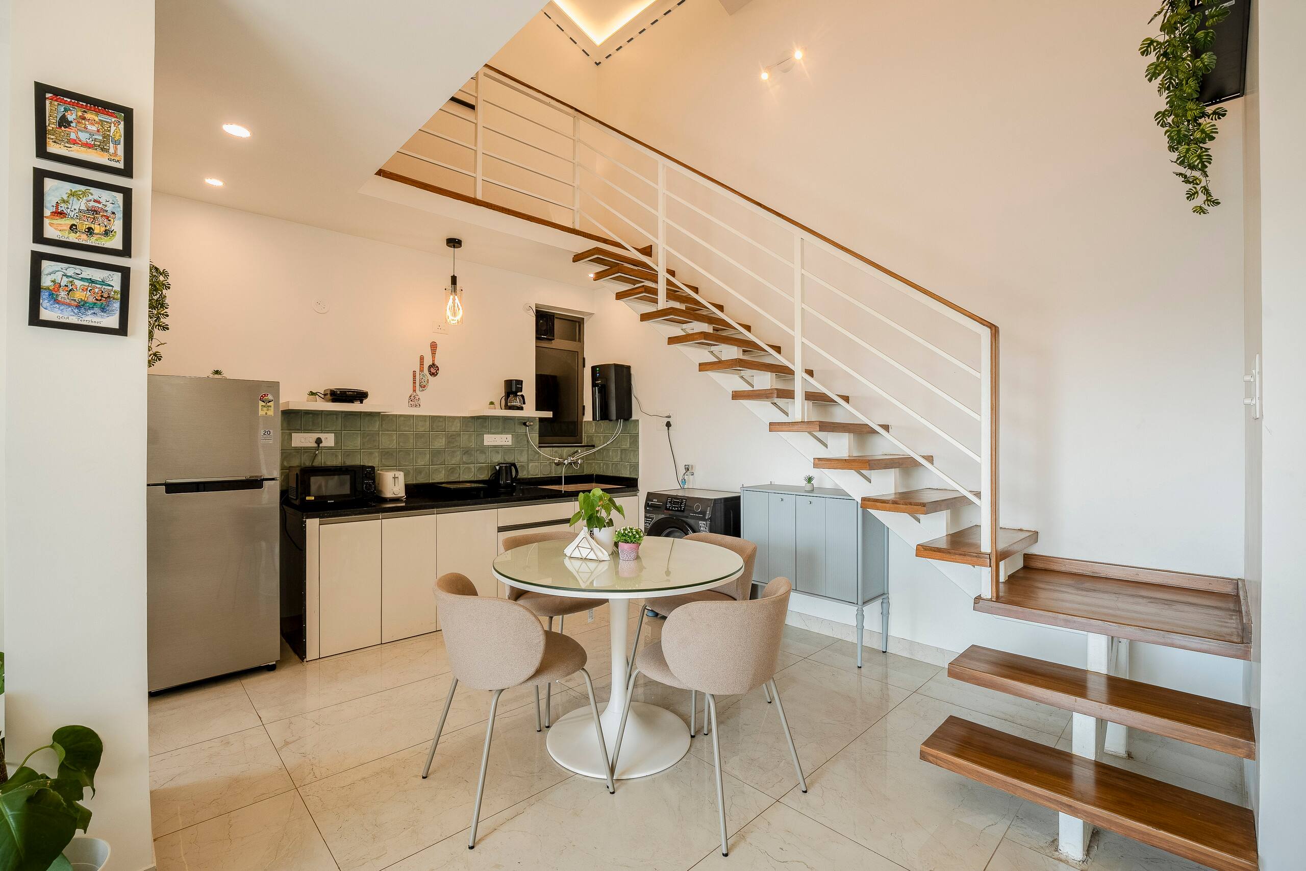 Luxury Duplex 2BHK | Pool, Gym & Prime Candolim T7 6