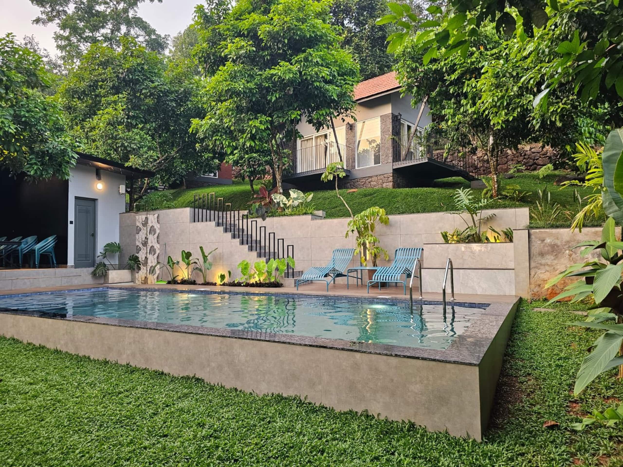 Treely Stays -Luxury Pool Cottages -Farm Stay 26