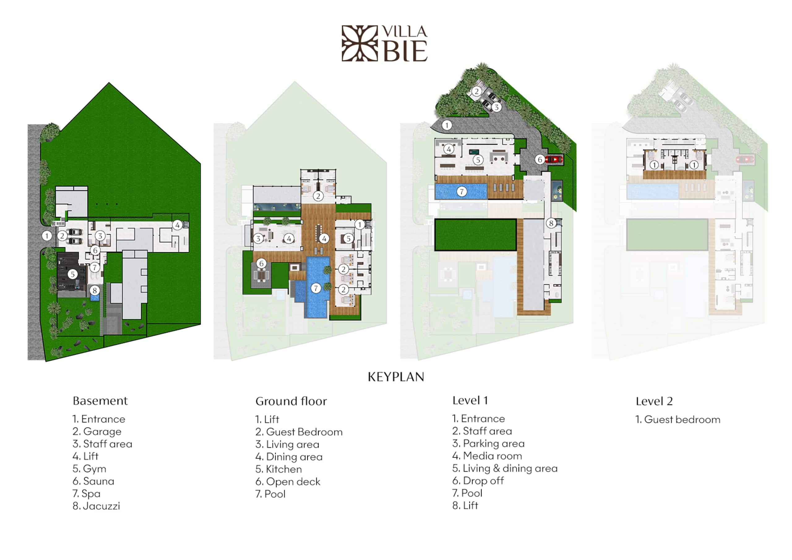 Seaview garden Villa Bie, 7BR, Uluwatu w/ chef 35