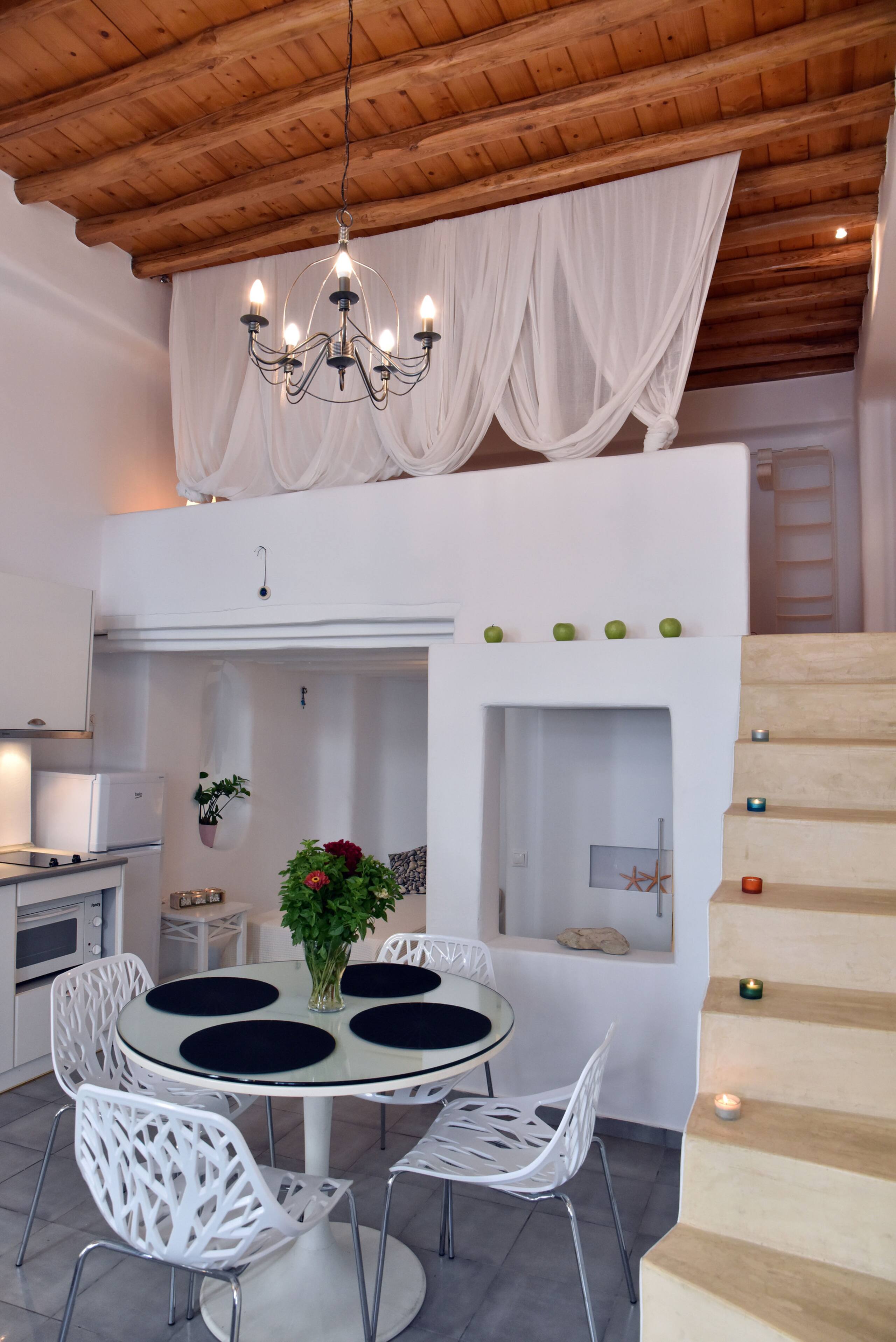 Elegant Cycladic Loft · Prime Mykonos Town — photo 3