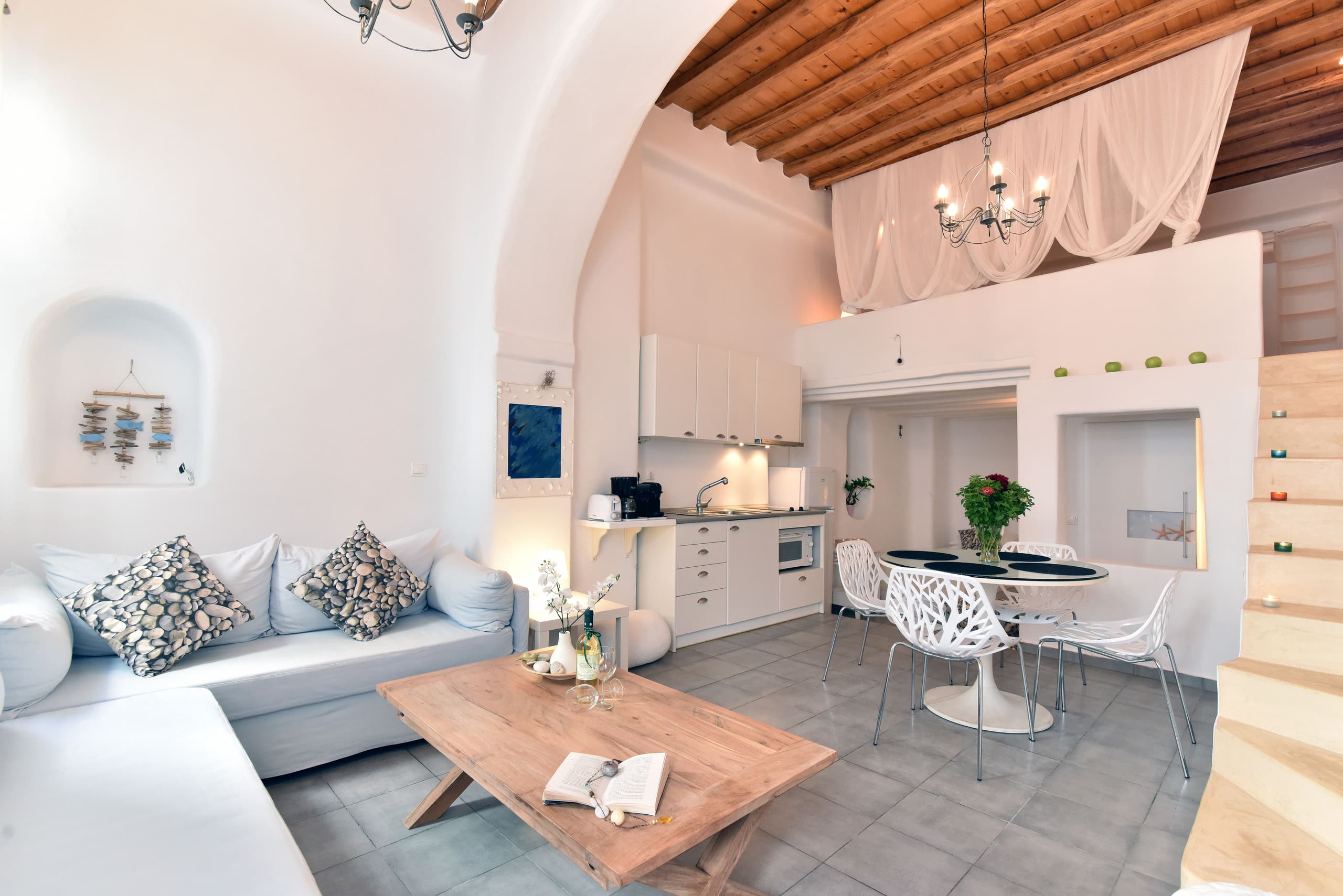 Elegant Cycladic Loft · Prime Mykonos Town