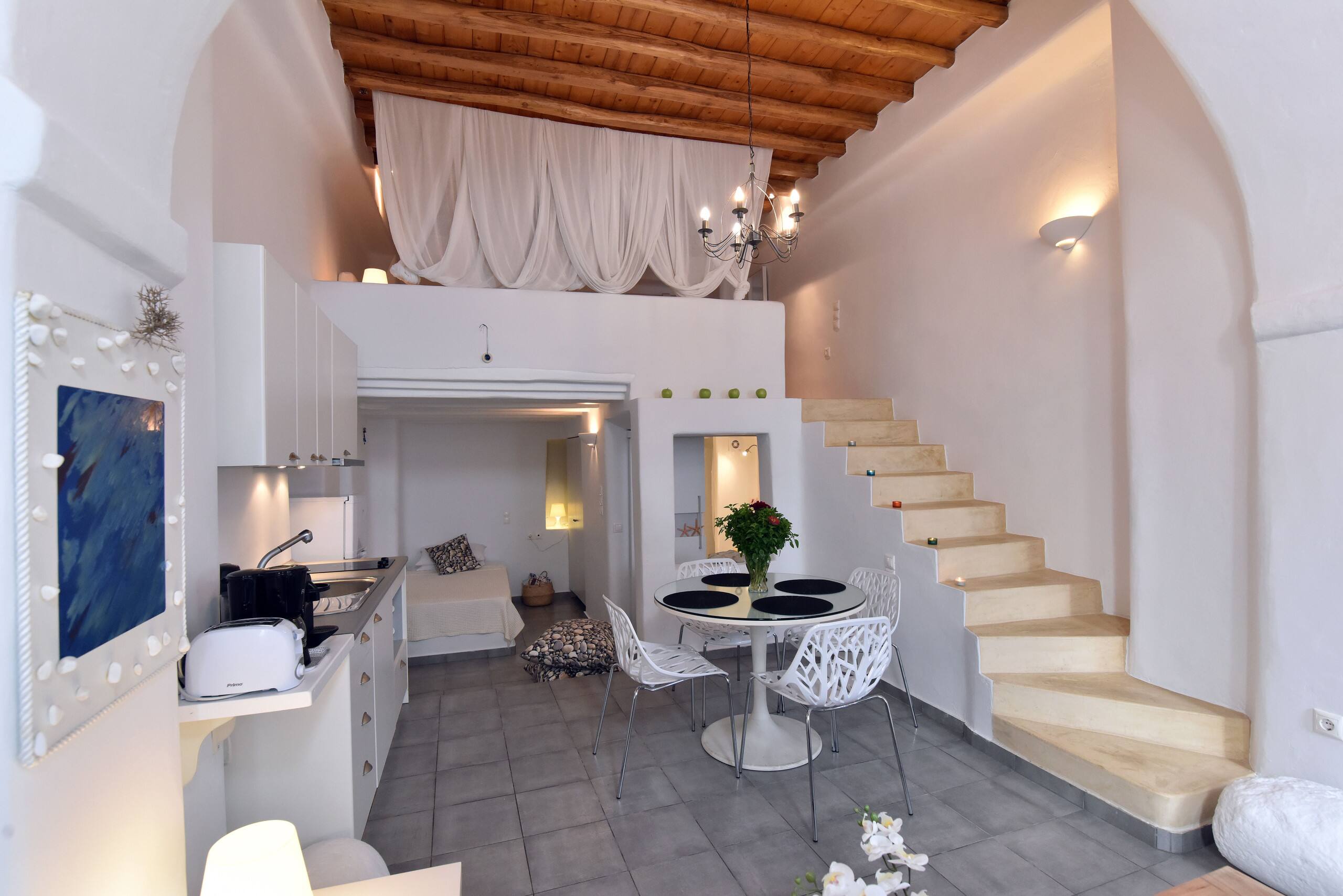 Elegant Cycladic Loft · Prime Mykonos Town 11