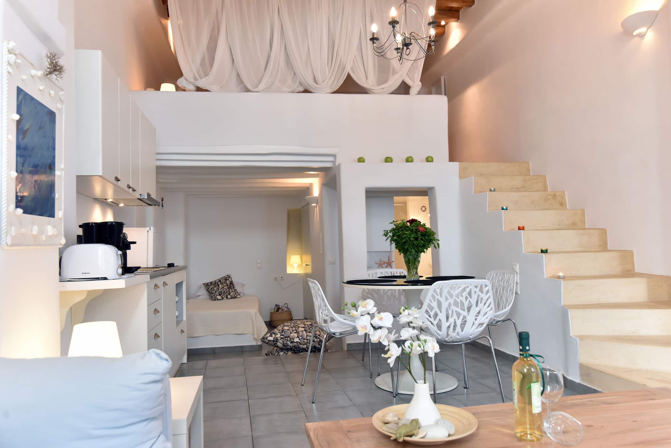 Elegant Cycladic Loft · Prime Mykonos Town 10