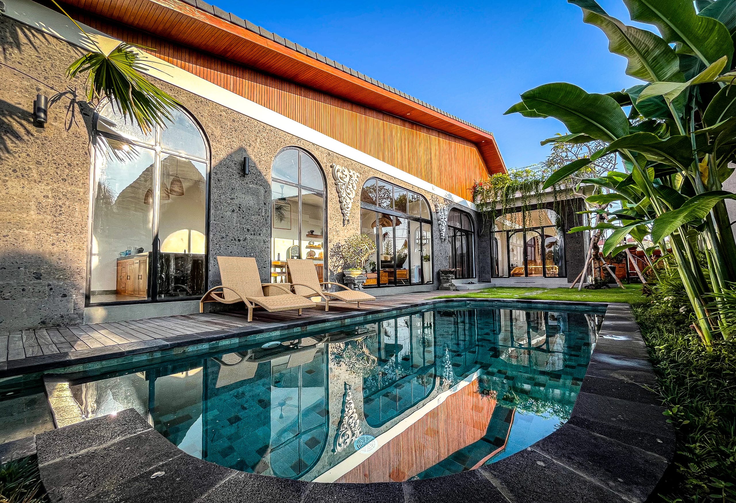 Cozy private Villa 3bdr rice field view Ubud vibes