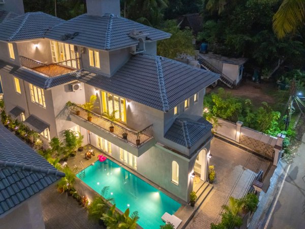 UVS - Iris with pool, 500m to Colva beach 13