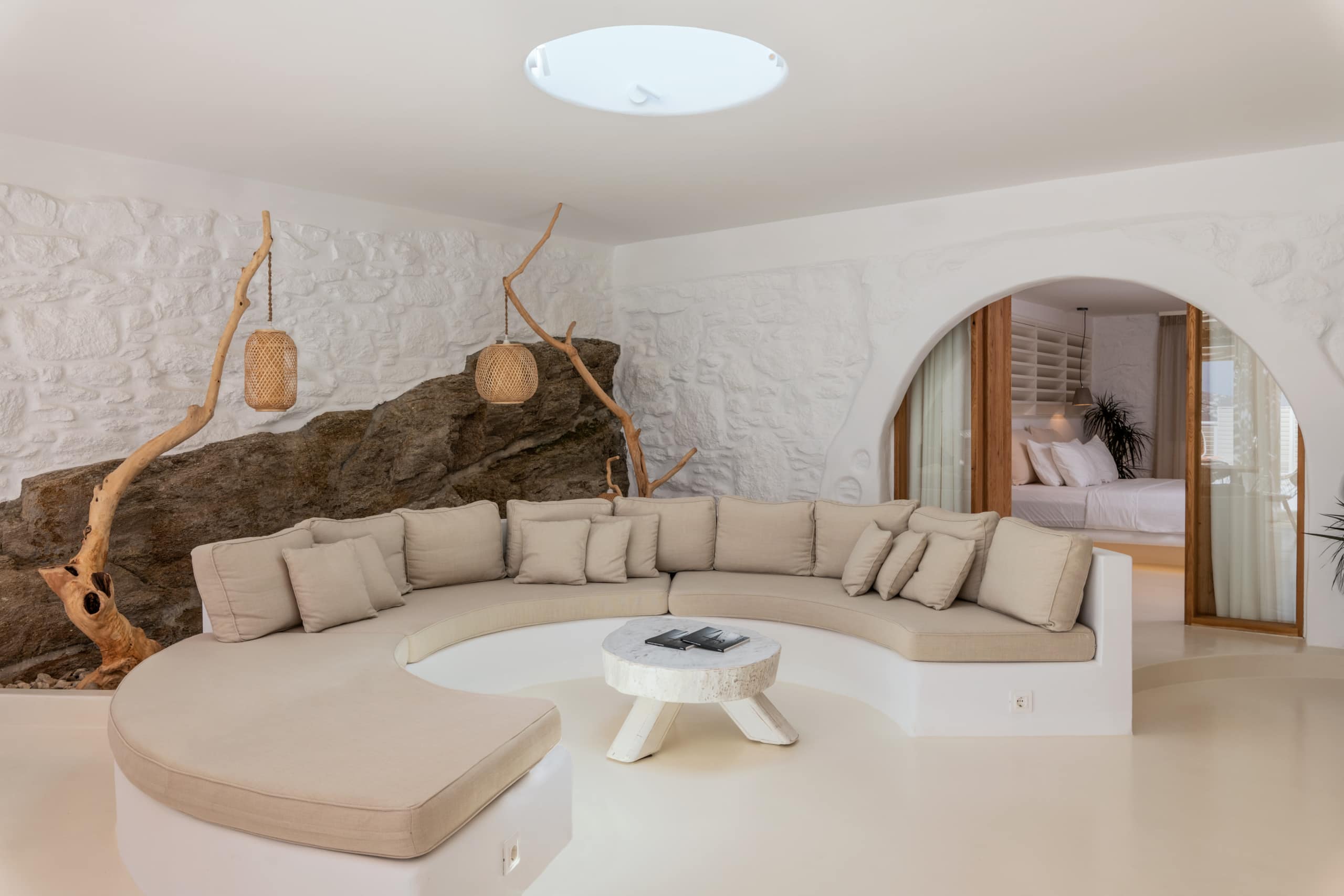 Ocean View Villa Mykonos Center 3 Min Walk to Town 7
