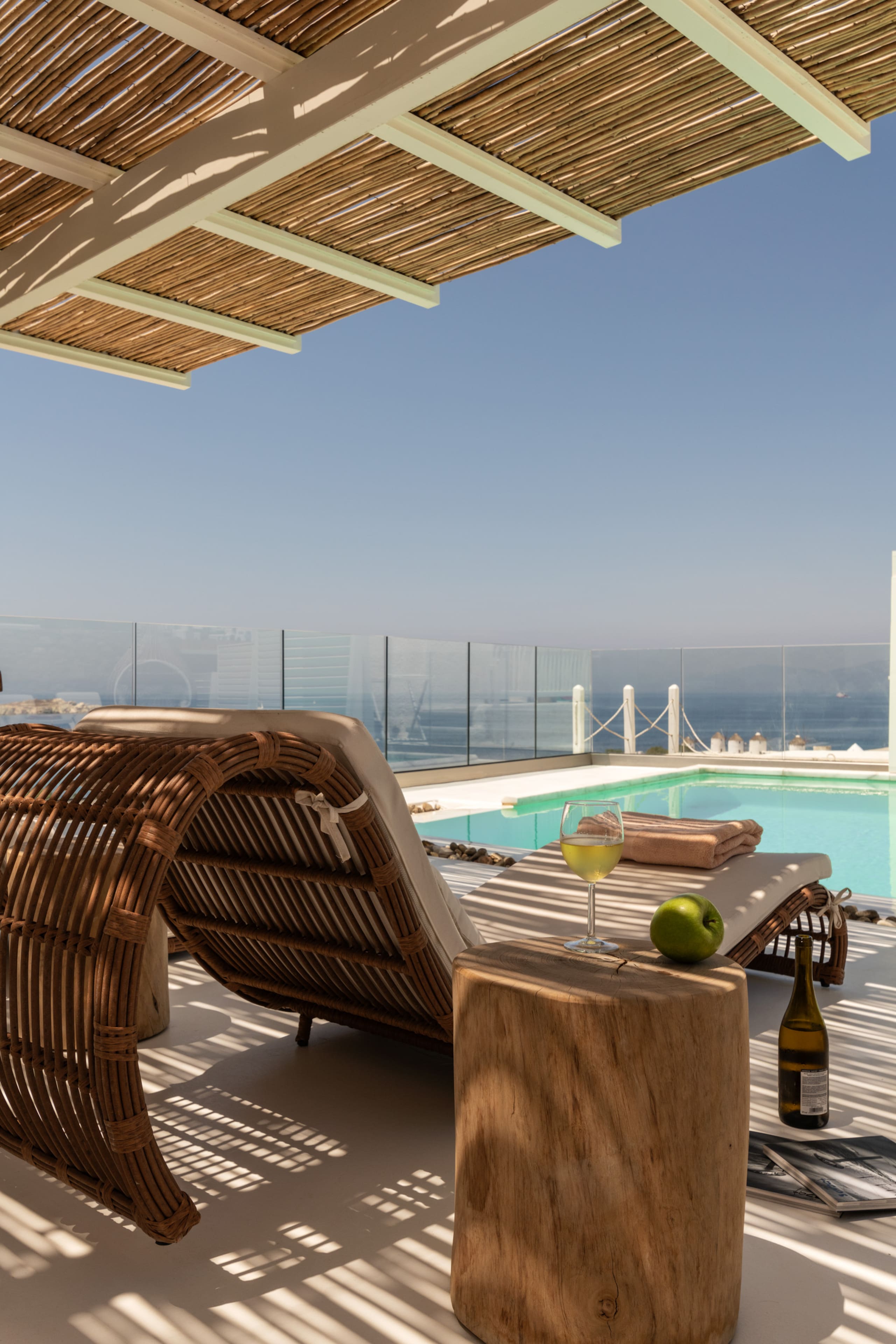 Ocean View Villa Mykonos Center 3 Min Walk to Town 21