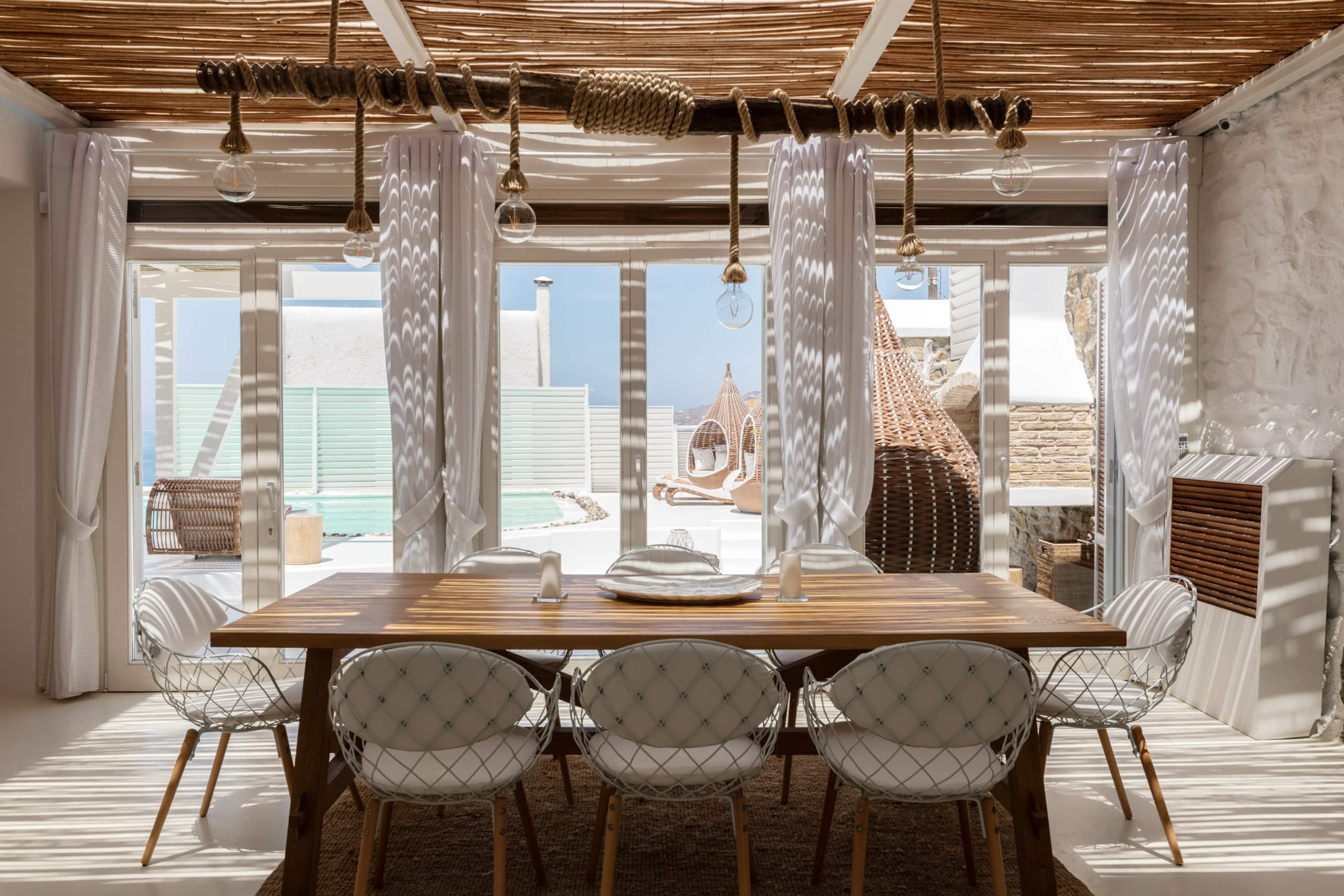 Ocean View Villa Mykonos Center 3 Min Walk to Town 17